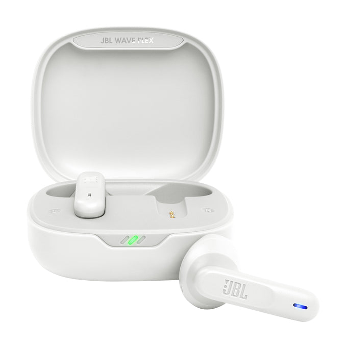 Écouteurs Sans Fil avec Étui de Charge JBL Wave Flex Blanc