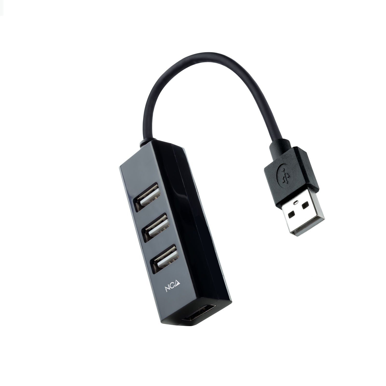 Hub USB NANOCABLE 10.16.4404 Noir (1 Unité)