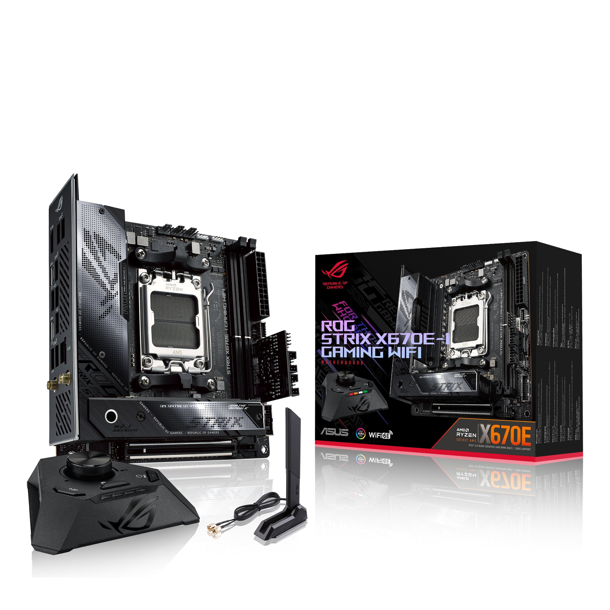 ROG STRIX X670E-I GAMING WIFI - X670/AM5/DDR5/ITX