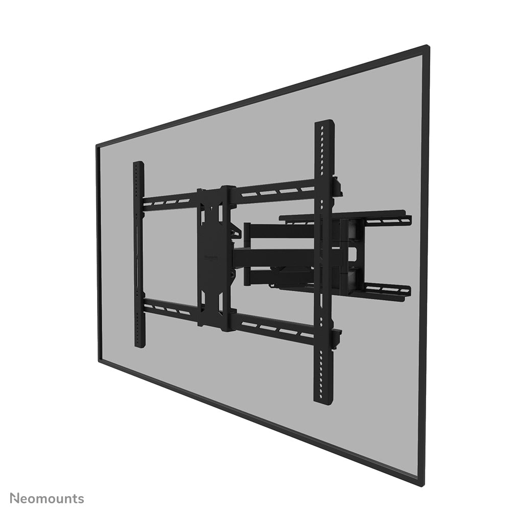 Neomounts WL40S-950BL18 - Kit de montage (support mural) - lourdement sollicité - pour écran plat - mouvement complet - noir - Taille d'écran : 55"-110"