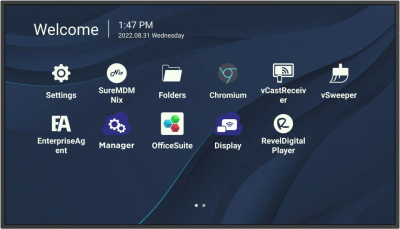 ViewSonic CDE4330 - Classe de diagonale 43" CDE30 Series écran LCD rétro-éclairé par LED - signalisation numérique - avec lecteur multimédia SoC intégré - 4K UHD (2160p) 3840 x 2160 - Direct LED
