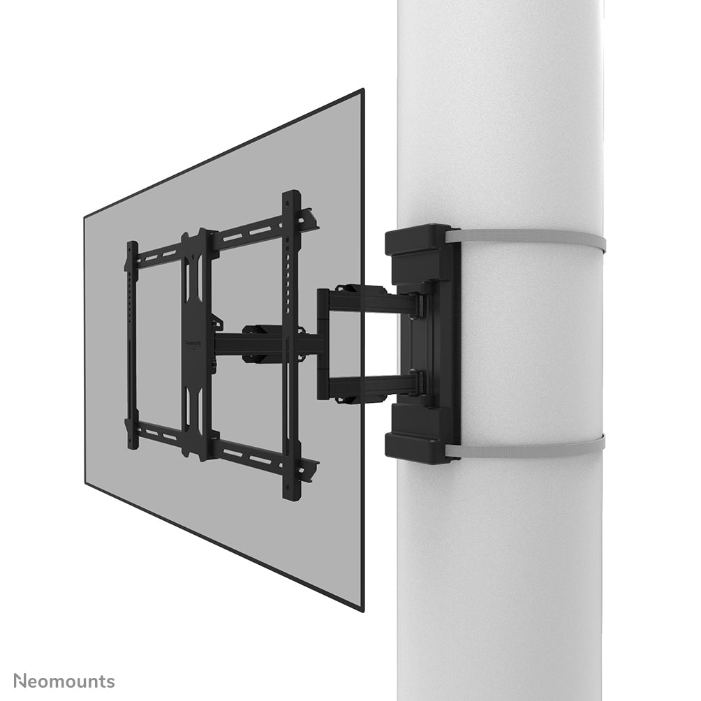 Neomounts WL40S-910BL16 - Kit de montage (support) - pour écran plat - mouvement complet - noir - Taille d'écran : 40"-70" - pilier