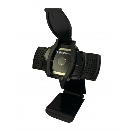 Verbatim AWC-01 - Webcam - couleur - 2560 x 1440 - 2K, 1080p - audio - USB 2.0
