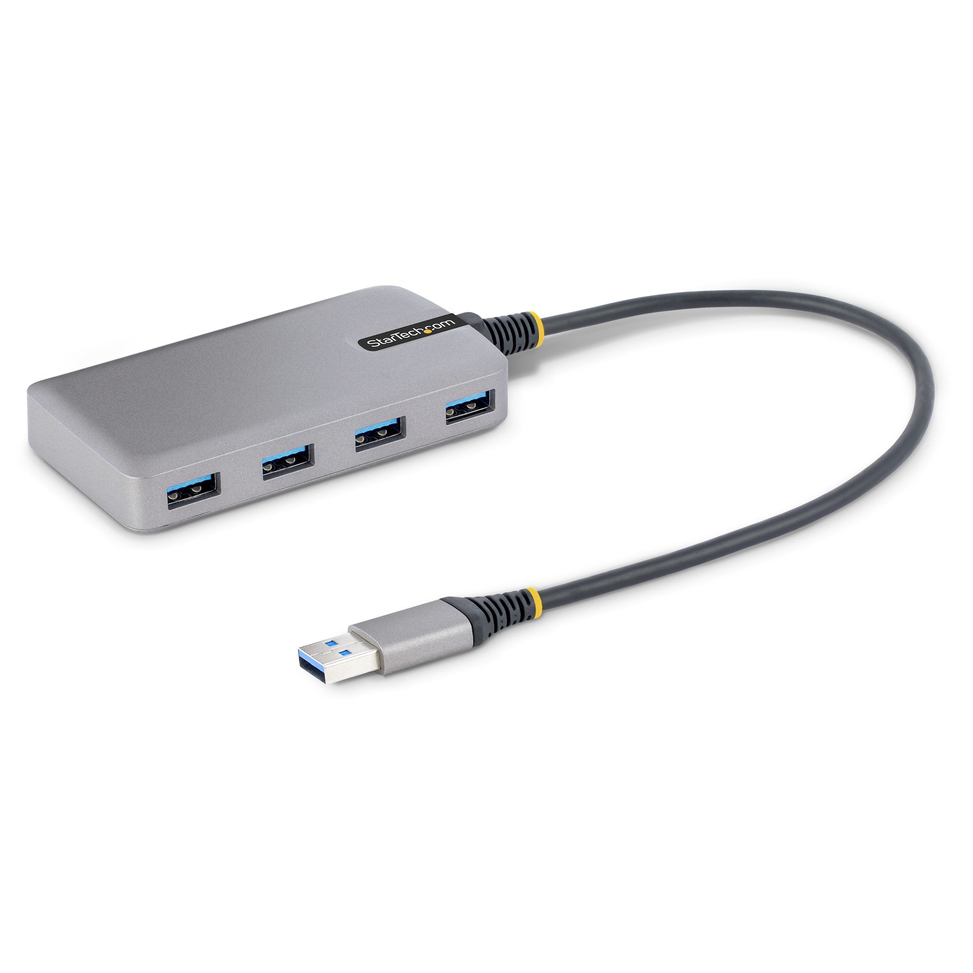 StarTech.com Hub USB 4 Ports - USB 3.0 5Gbps - Hub USB-A Alimenté par Bus - Concentrateur (hub) - 4 x USB 3.2 Gen 1 + 1 x micro-USB - de bureau