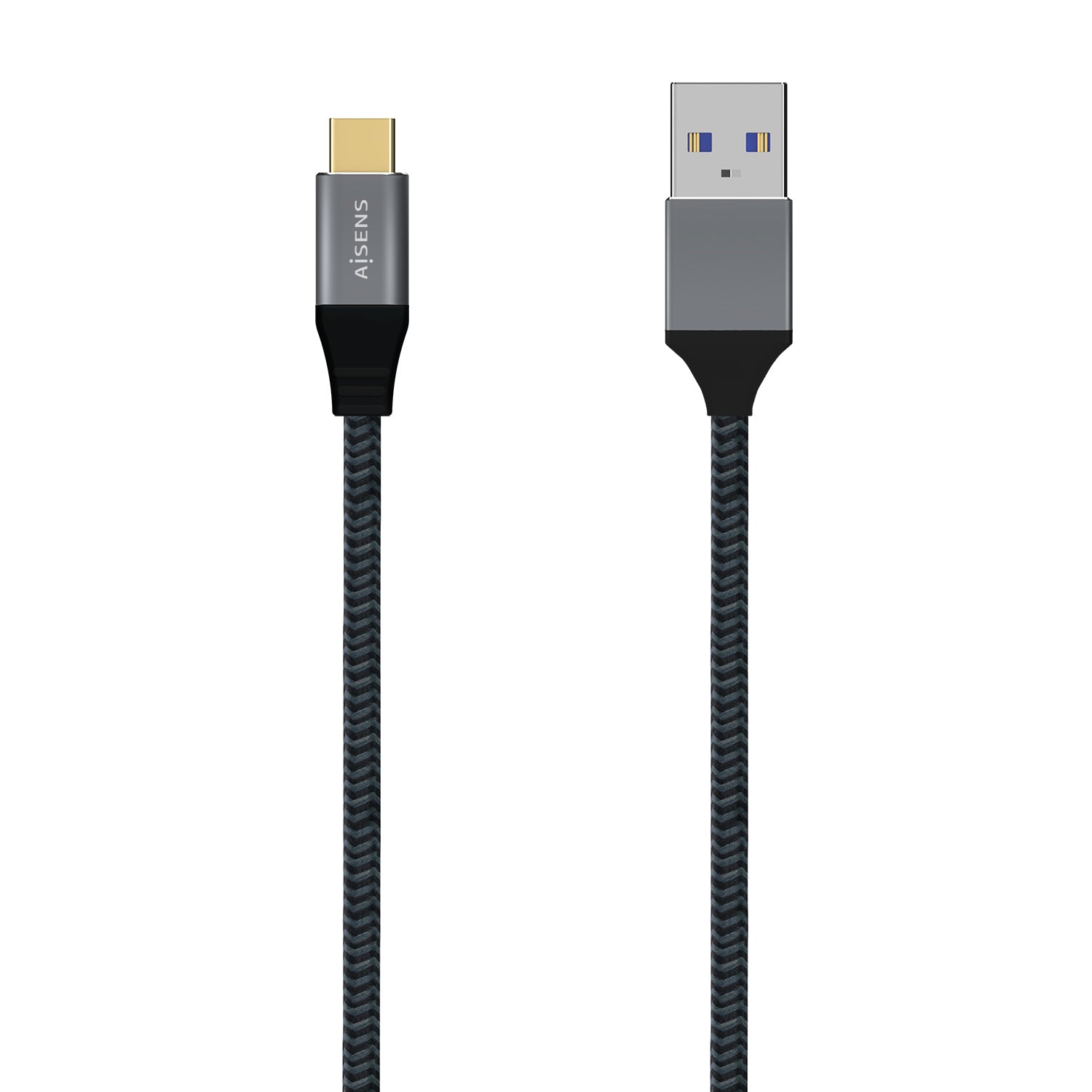 Câble USB A vers USB-C Aisens A107-0632 1,5 m Gris (1 Unité)
