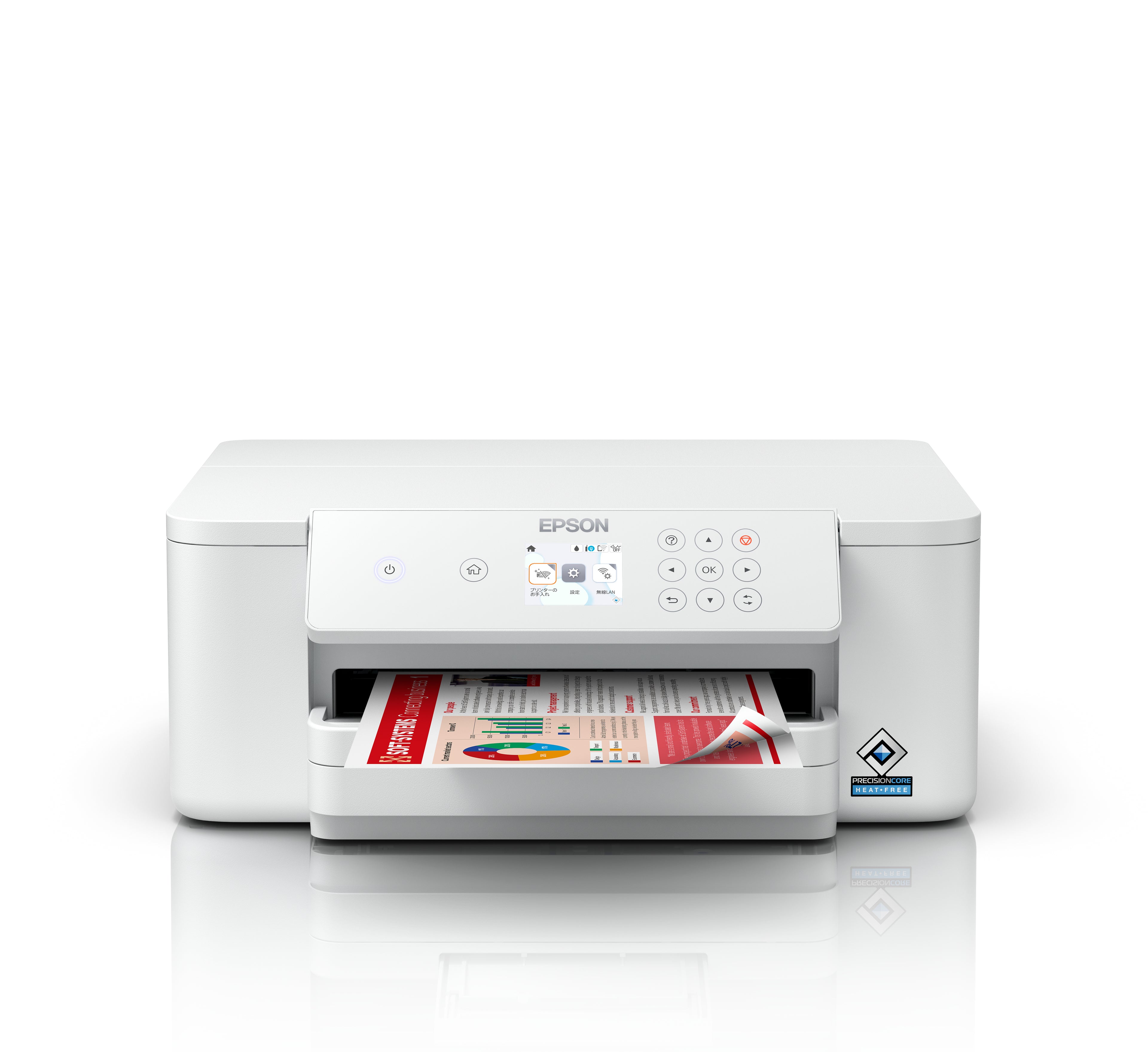 Epson WorkForce Pro WF-C4310DW - Imprimante - couleur - Recto-verso - jet d'encre - A4 - 4 800 x 2 400 dpi - jusqu'à 21 ppm (mono)/jusqu'à 11 ppm (couleur) - capacité : 250 feuilles - Wi-Fi(n), LAN, USB 2.0