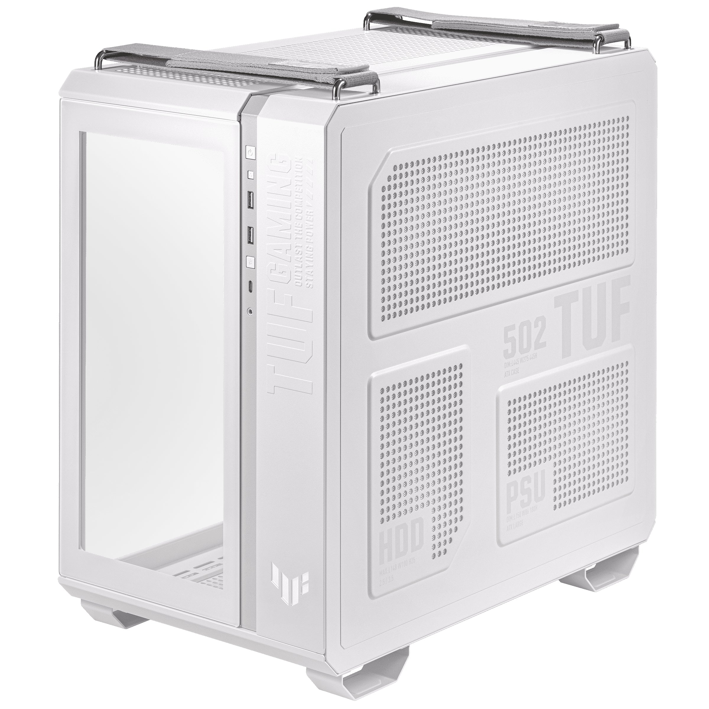 Boîtier ATX semi-tour Asus GAMGT502PLUS/TGARGBWH Blanc