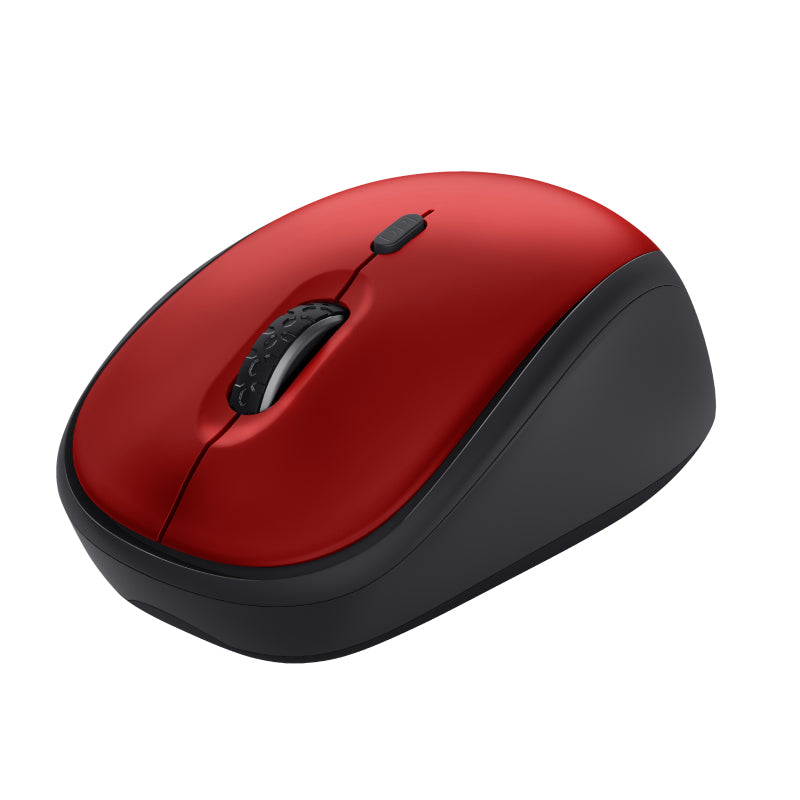 Souris sans-fil Trust Yvi+ Silent Rouge 1600 dpi