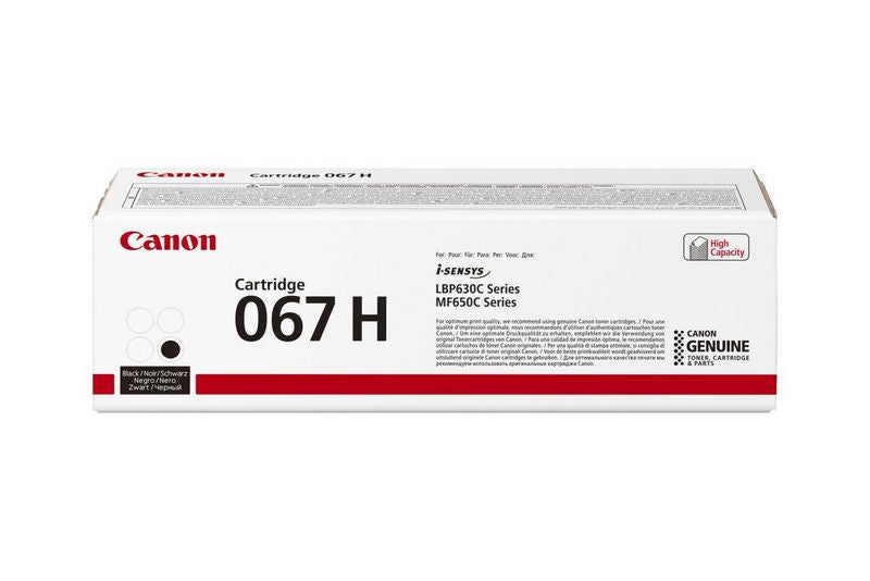 Canon 067 H - Haute capacité - noir - original - cartouche de toner - pour i-SENSYS MF651Cw