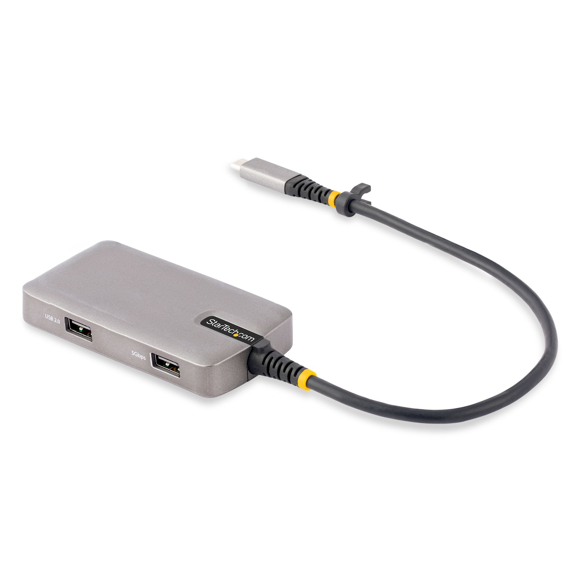 StarTech.com USB-C Multiport Adapter, 4K 60Hz HDMI, HDR, 3-Port USB Hub, 100W Power Delivery Pass-Through, USB Type C Mini Docking Station, Certified Works with Chromebook - Windows, macOS, iPadOS, Android (104B-USBC-MULTIPORT) - Station d'accueil - USB-C