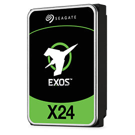 Seagate Exos X24 ST20000NM002H - Disque dur - Enterprise - 20 To - interne - 3.5" - SATA 6Gb/s - 7200 tours/min - mémoire tampon : 512 Mo