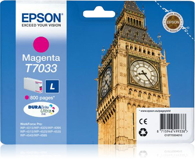 Cartouche T7033 Magenta - Big Ben