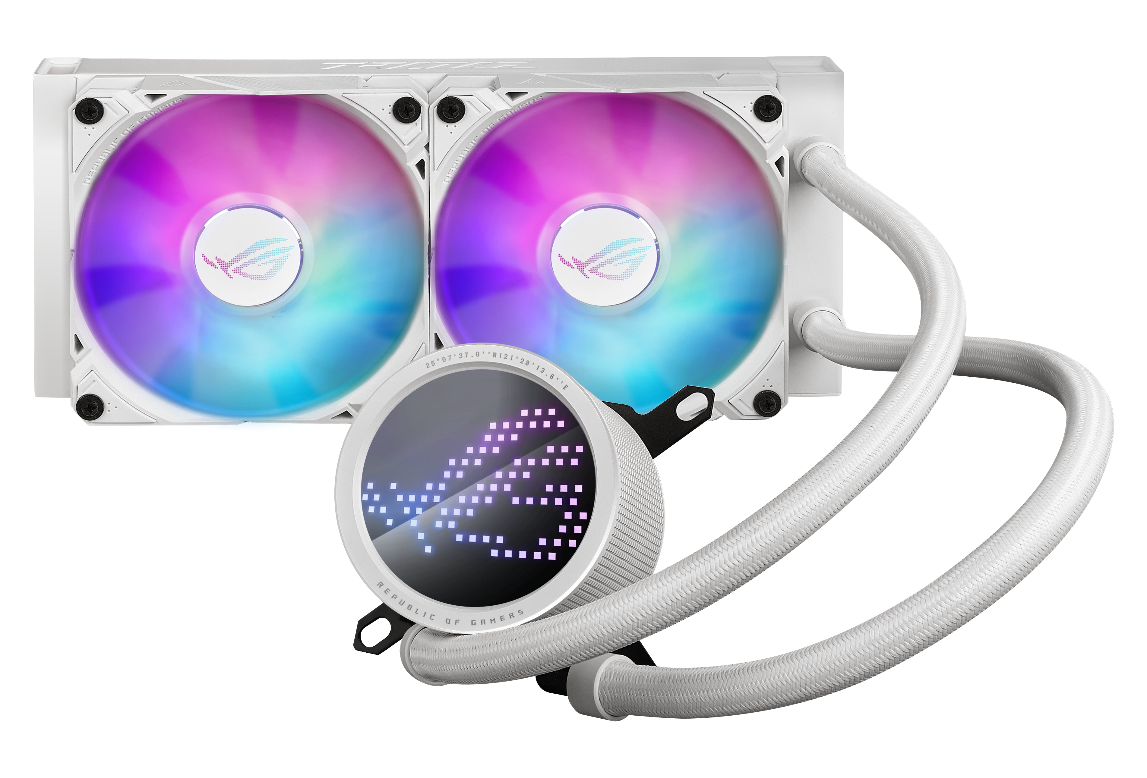 Glacière Portable Asus ROG Ryuo III 240 ARGB White Edition