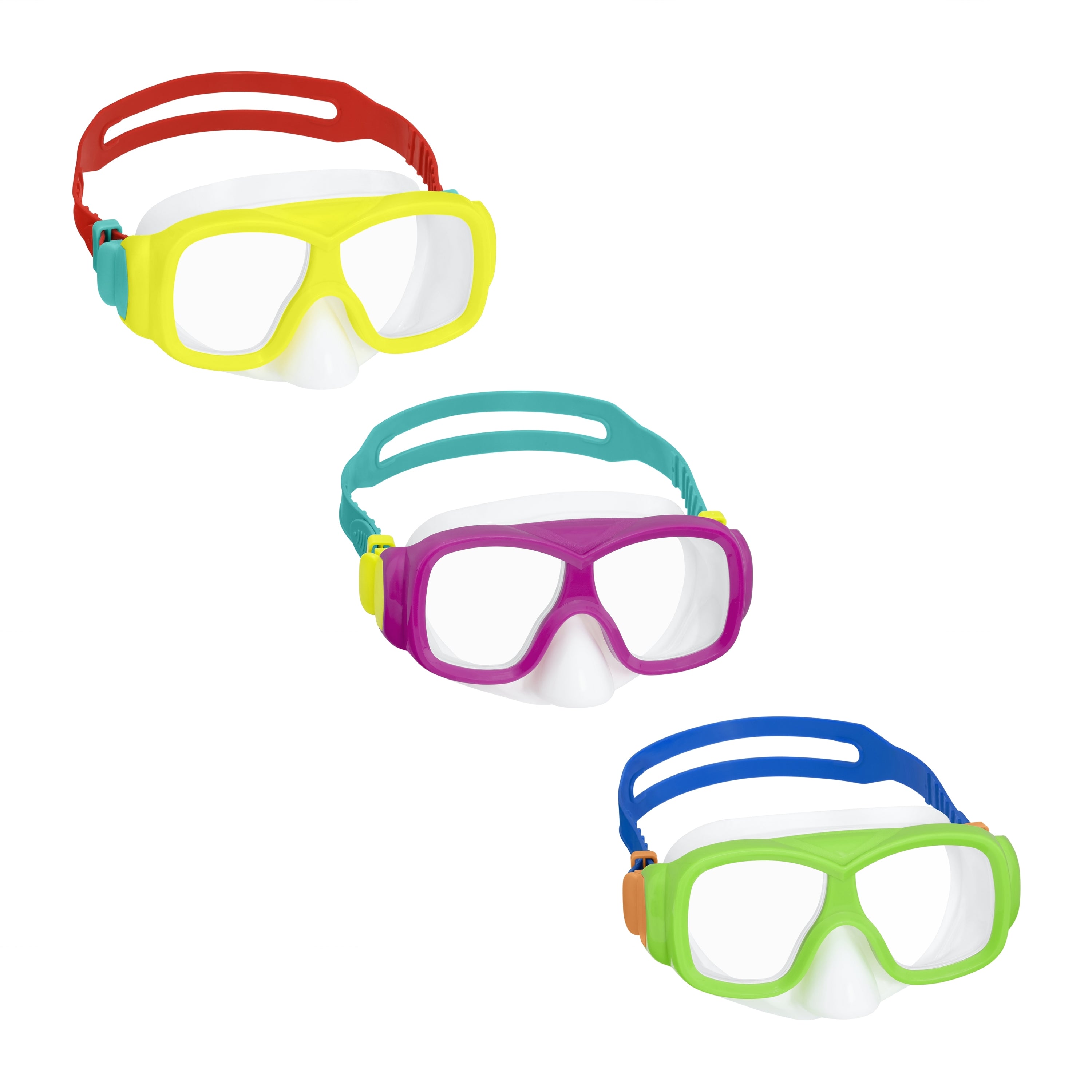 Bestway Natation Silicone Adulte Anti-buée Couleur Assortie +14 Ans Plage et Piscine 21130