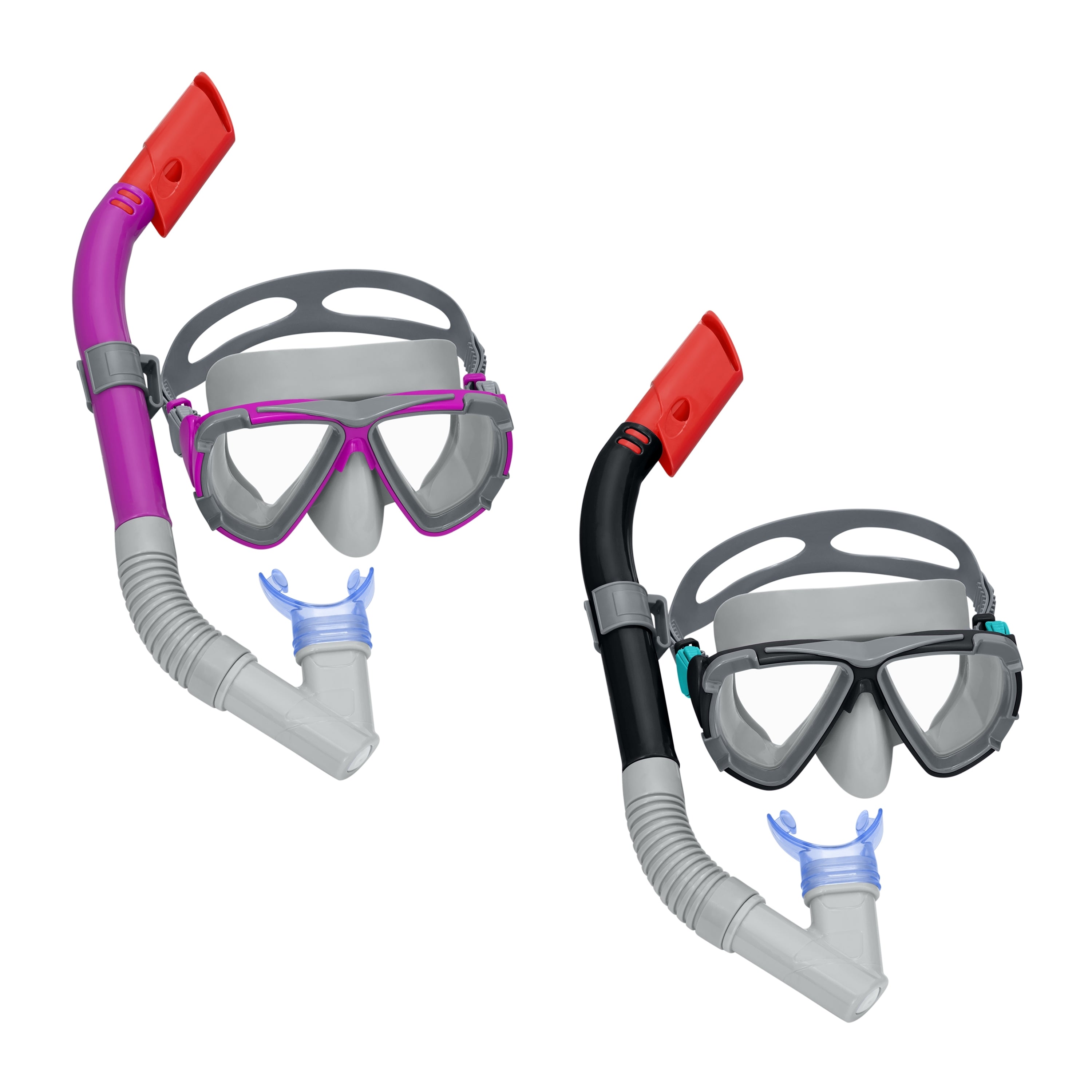 Bestway Ensemble Masque et Tube Enfant Bande Anatomique Couleur Assortie +3 Ans Plage et Piscine 24023