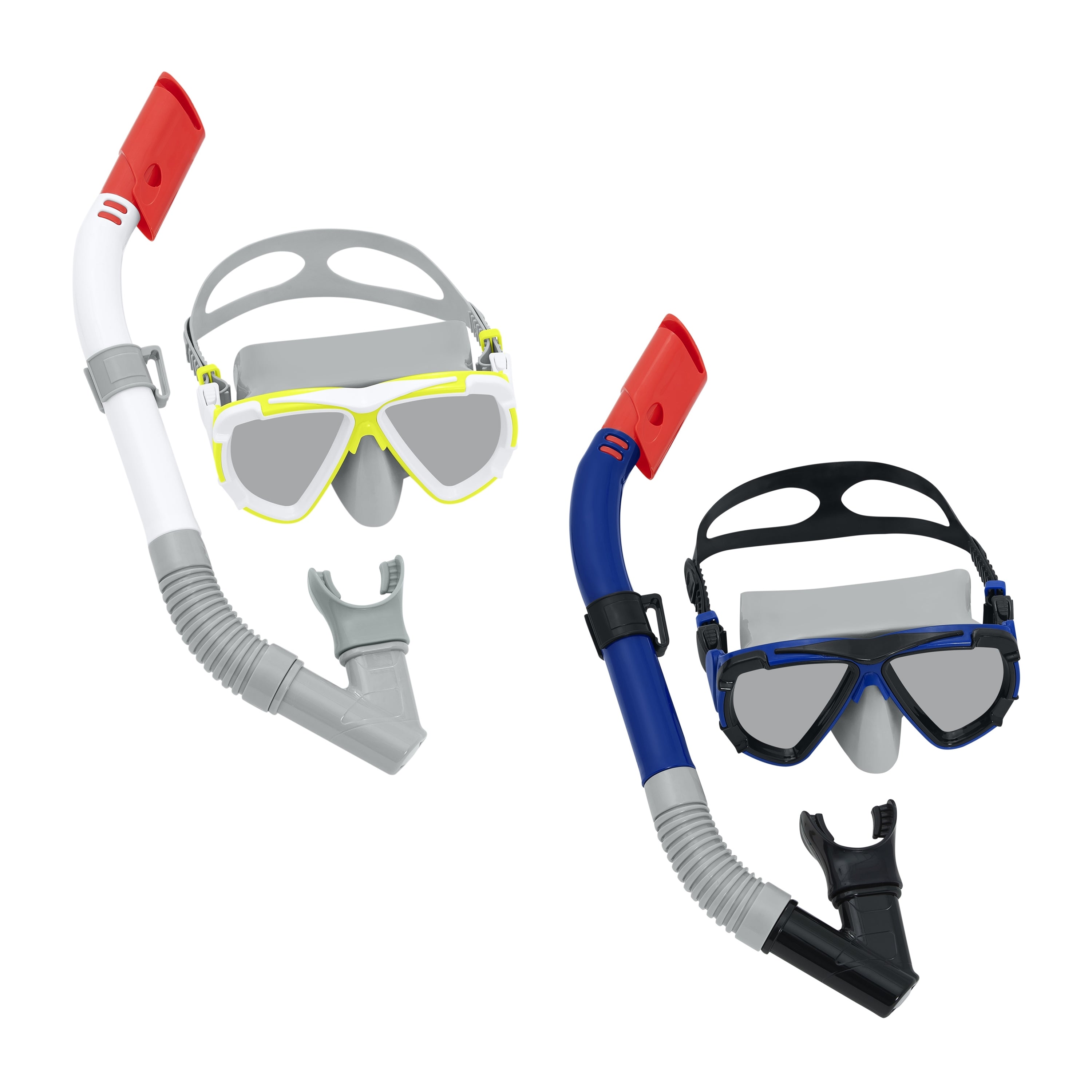 Bestway Ensemble Masque et Tube Junior Bande Anatomique Couleur Assortie +7 Ans Plage et Piscine 24035