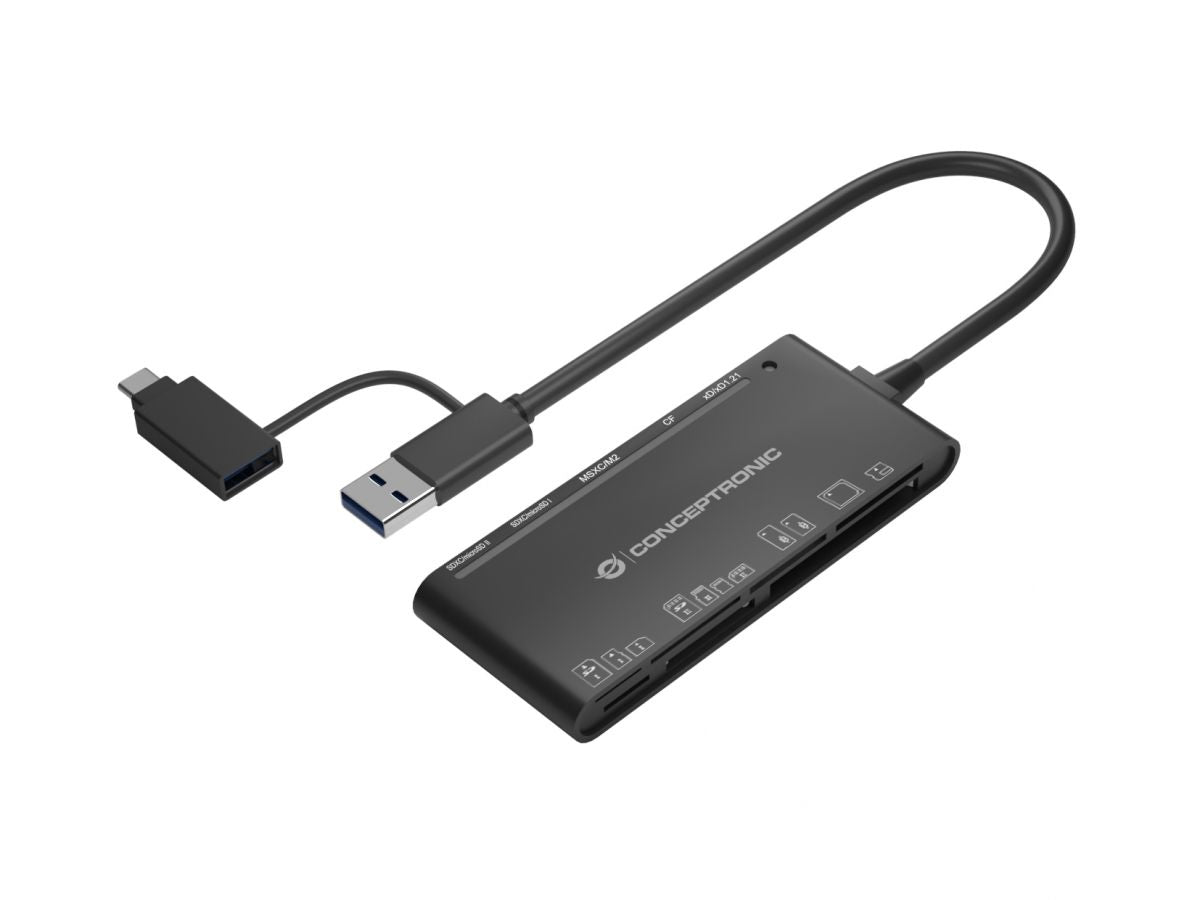 Lecteur de Cartes Conceptronic BIAN03B Noir