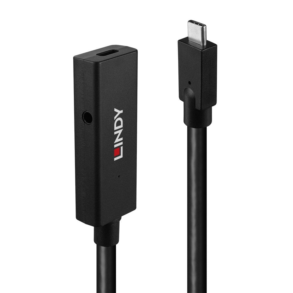 Câble Rallonge à USB LINDY 43364 5 m Noir