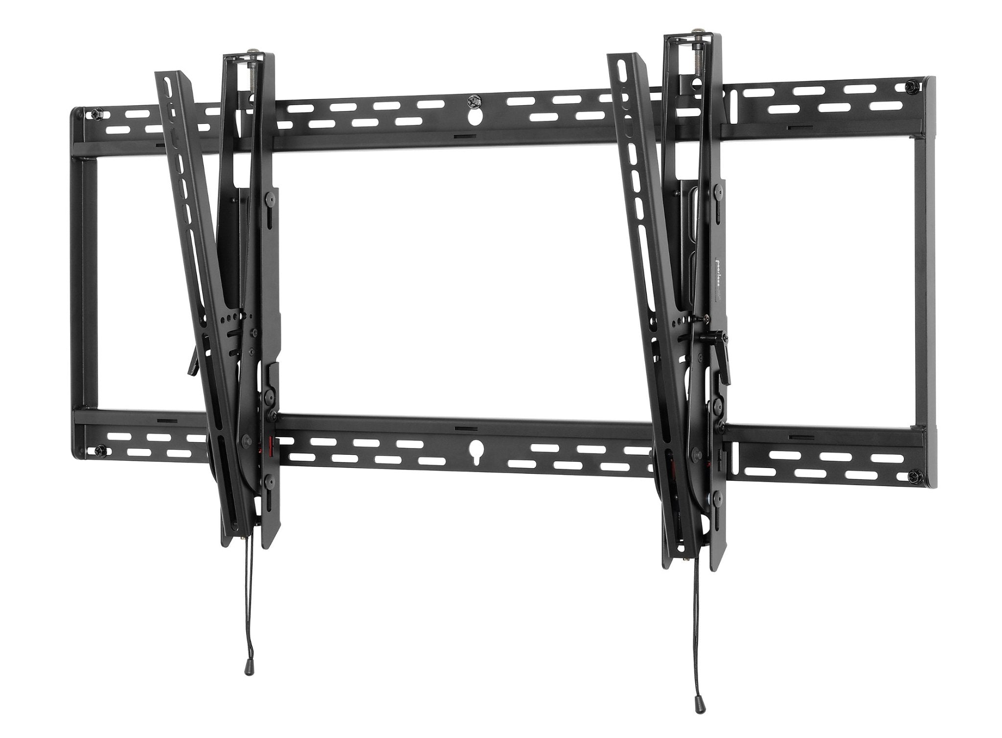 Peerless SmartMount Universal Tilt Wall Mount ST670P - Kit de montage (plaque murale, support inclinable) - pour écran plat - noir - Taille d'écran : 49"-90" - Interface de montage : jusqu'à 895 x 450 mm