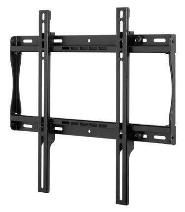 Peerless SmartMount Universal Flat Wall Mount SF640P - Kit de montage (plaque murale, support) - pour Écran LCD - noir - Taille d'écran : 32"-50" - Interface de montage : 400 x 400 mm