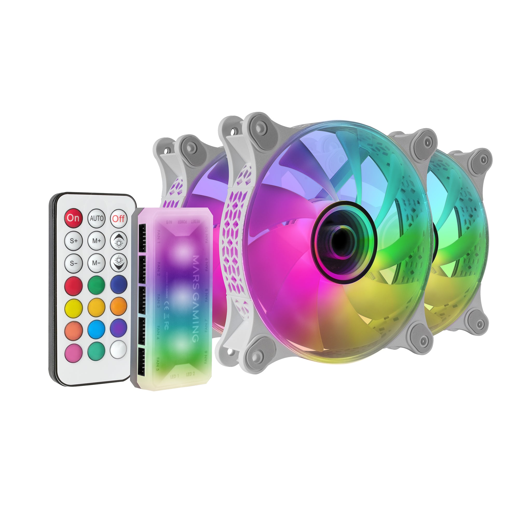 Ventilateur CPU Mars Gaming MF3DKITW
