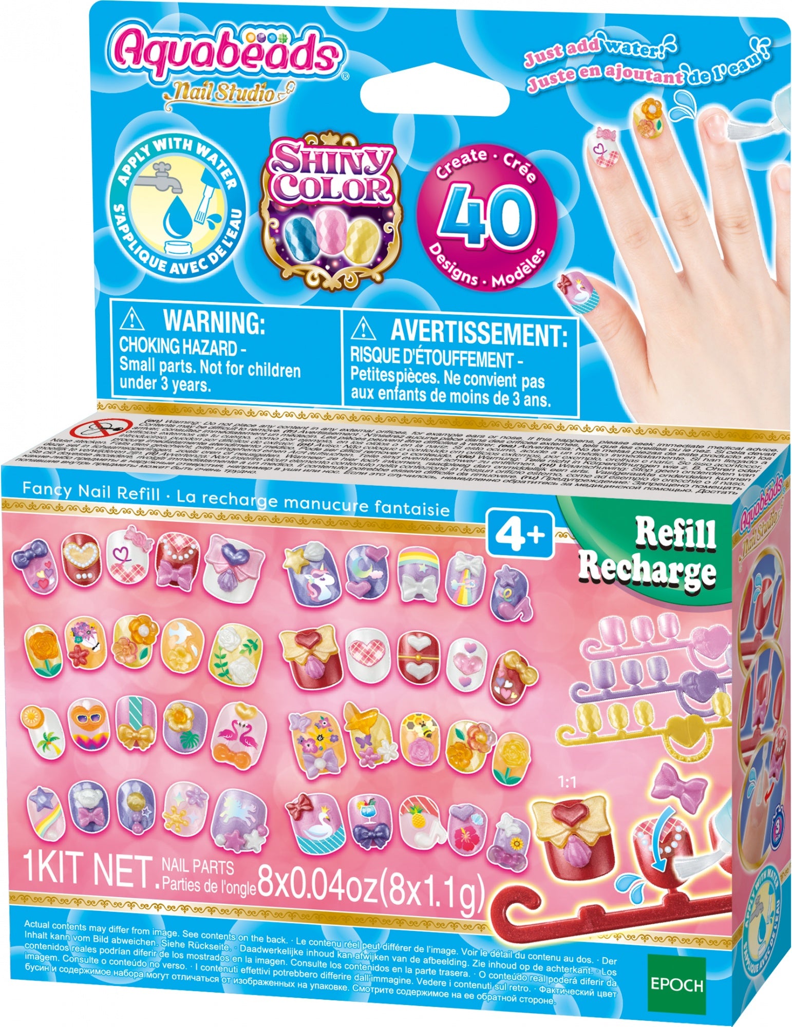 Set de Manucure Aquabeads 35007 Enfant Multicouleur Plastique