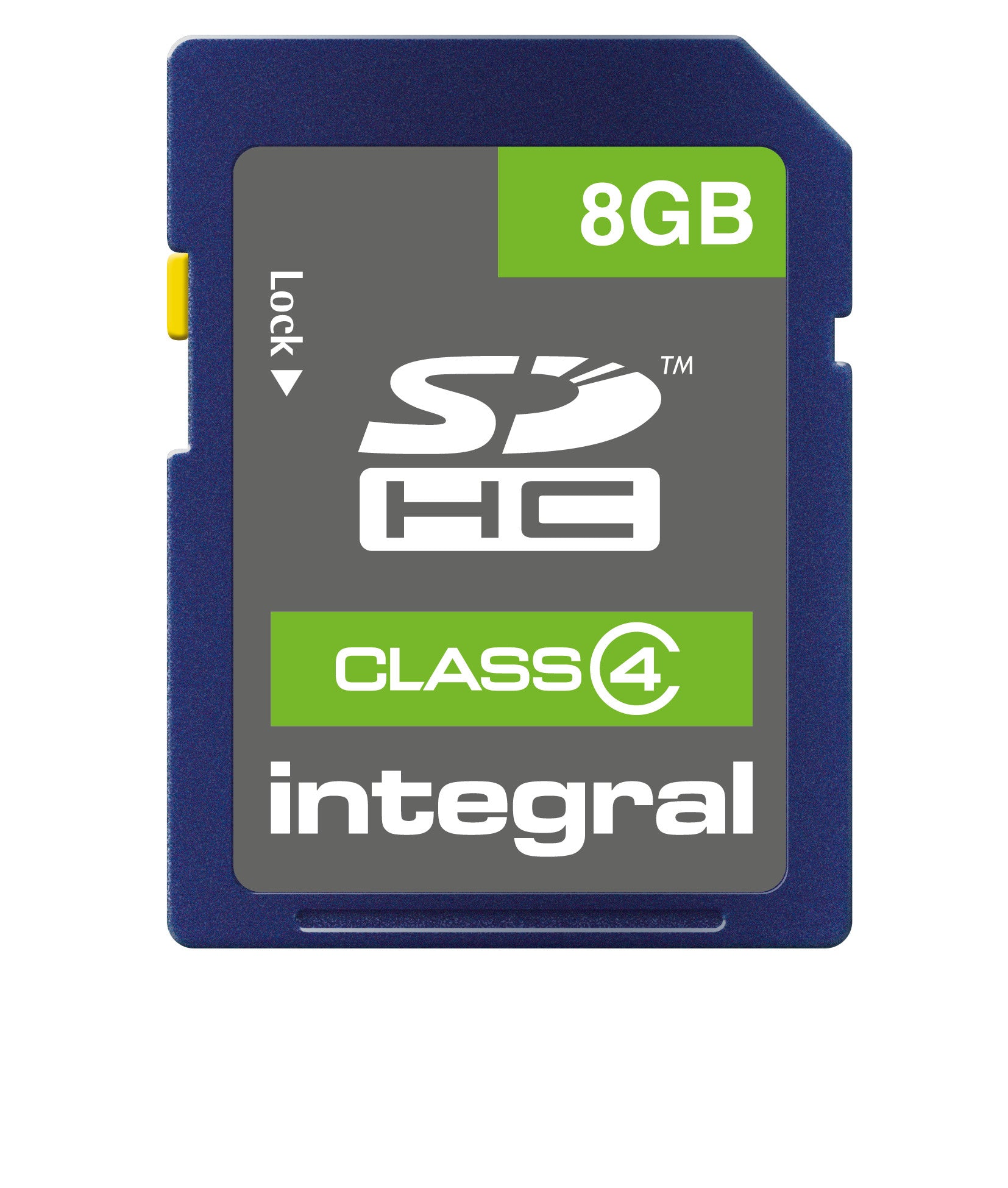Integral - Carte mémoire flash - 8 Go - Class 4 - SDHC