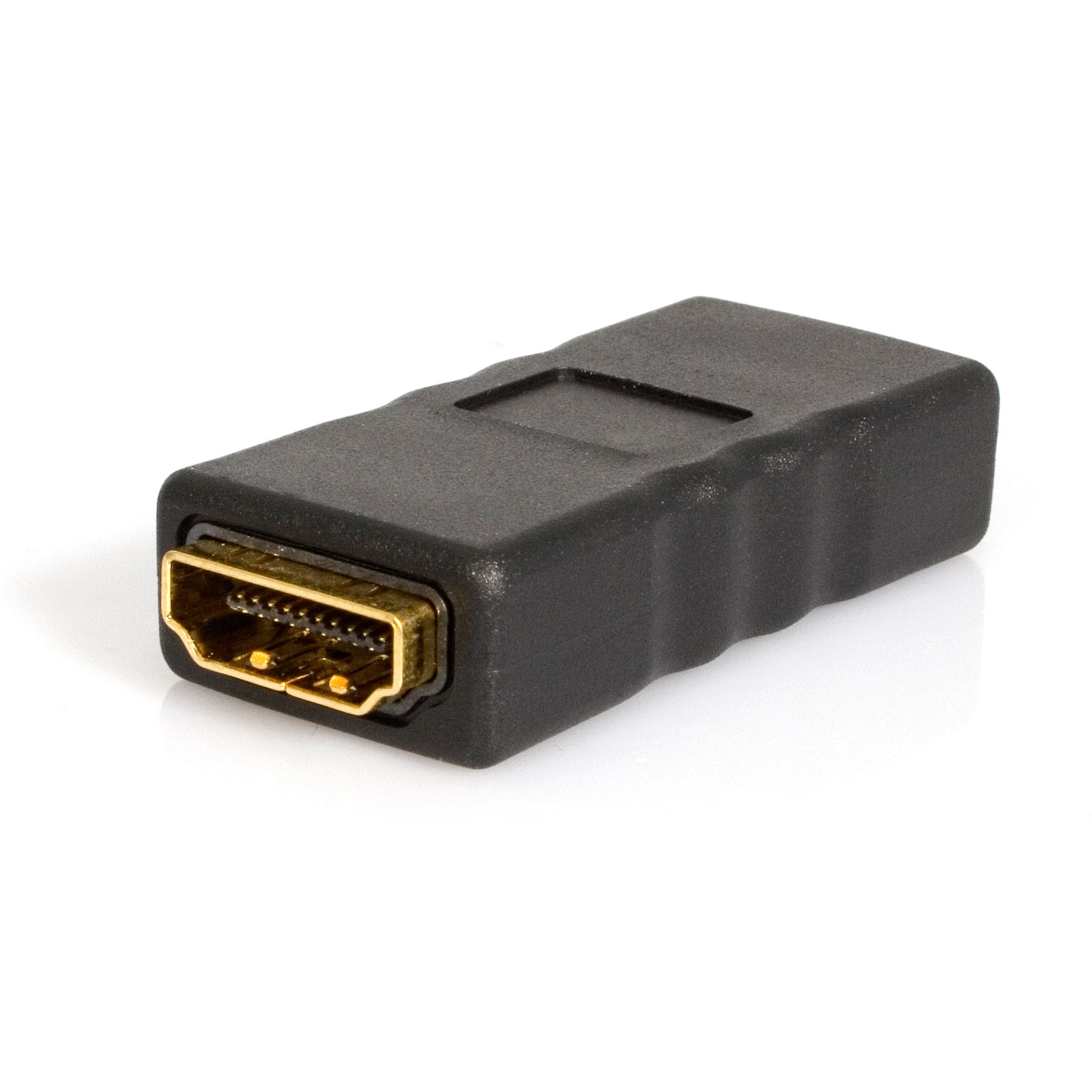 StarTech.com Coupleur / Adaptateur HDMI femelle vers femelle - Changeur / Inverseur de genre HDMI - Noir - Coupleur HDMI - HDMI femelle pour HDMI femelle - noir - pour P/N: CDP2HDMM2MB, DP2HDMM2MB, HDDVIMM3, HDMM1MP, HDMM2MP, HDMM3MP, HDPMM50, MDP2HDMM2MB