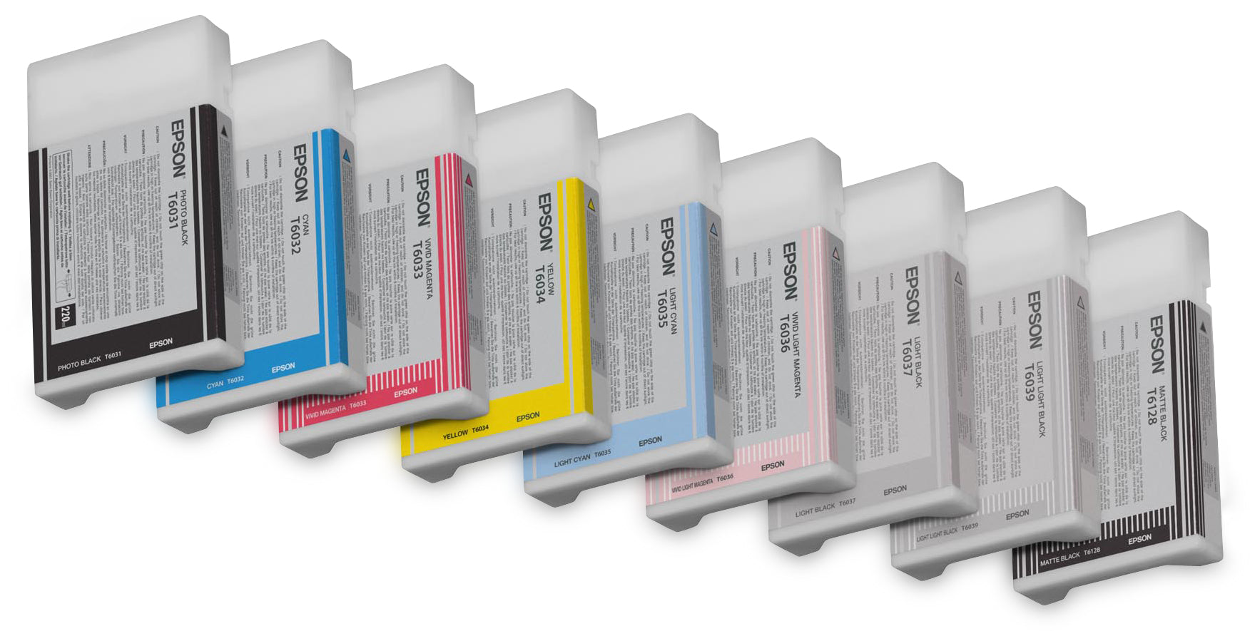 Epson T6039 - 220 ml - noir clair - original - cartouche d'encre - pour Stylus Pro 7800, Pro 7880, Pro 9800, Pro 9880