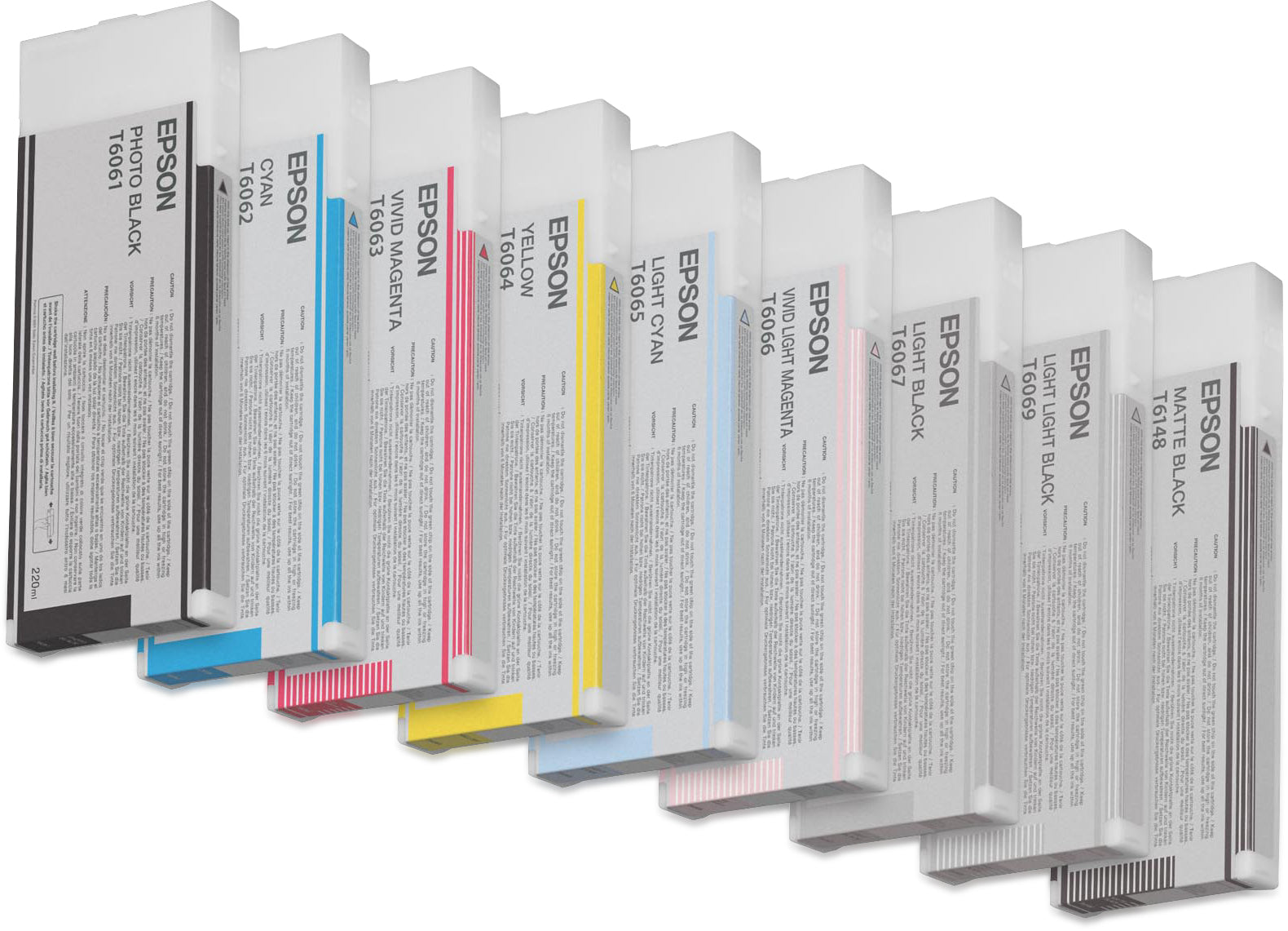 Epson T6064 - 220 ml - jaune - original - cartouche d'encre - pour Stylus Pro 4800, Pro 4880, Pro 4880 AGFA