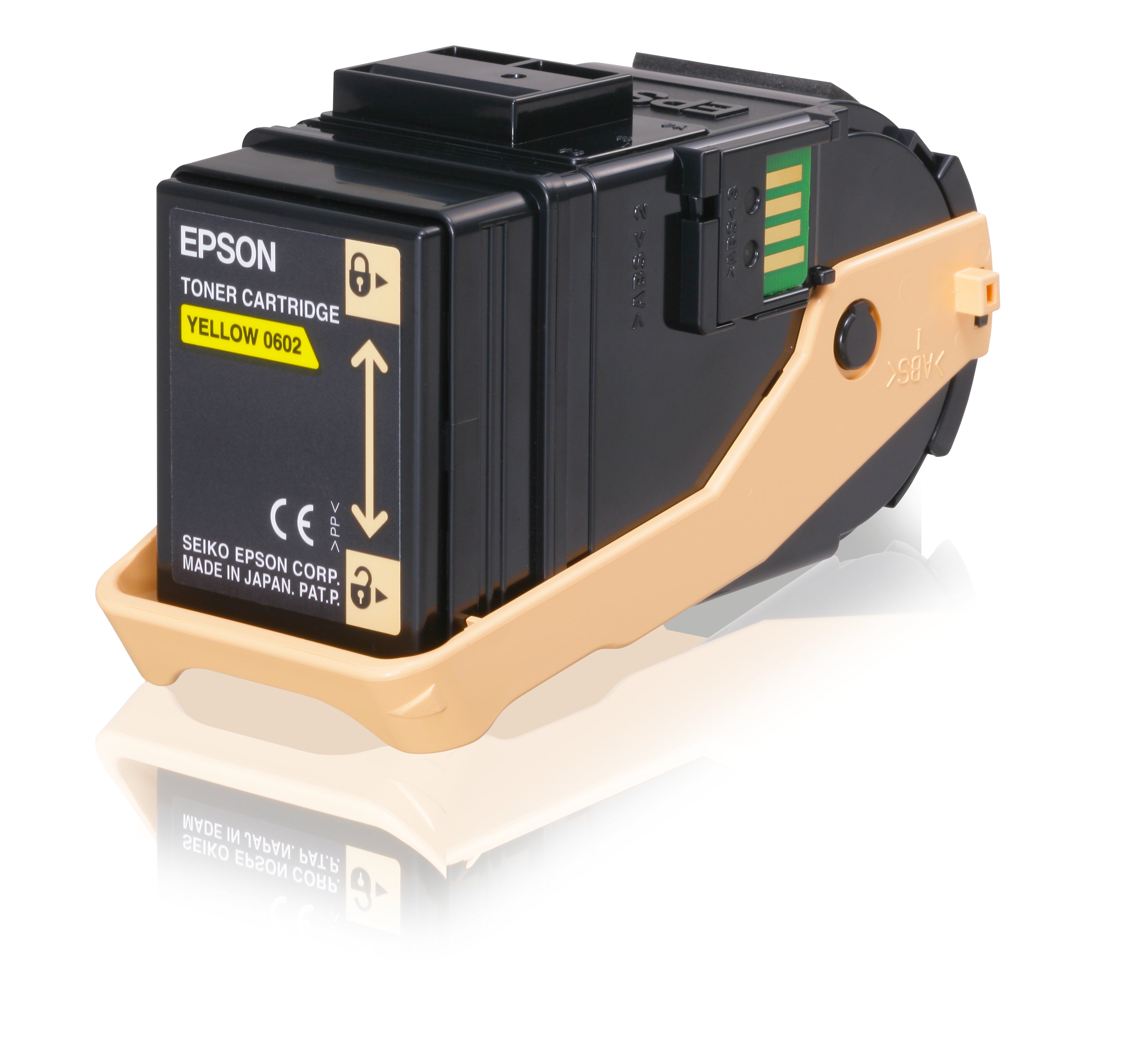 Epson - Jaune - original - cartouche de toner - pour Epson AL-C9500DN; AcuLaser C9300D2TN, C9300D3TNC, C9300DN, C9300DTN, C9300N, C9300TN