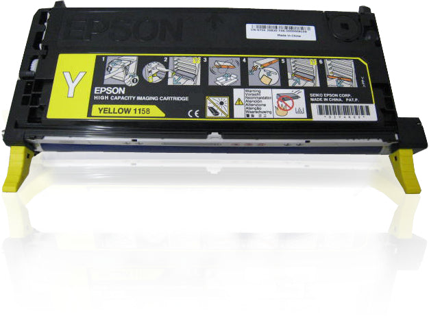 Epson - Jaune - original - cartouche de toner - pour AcuLaser C2800DN, C2800DTN, C2800N