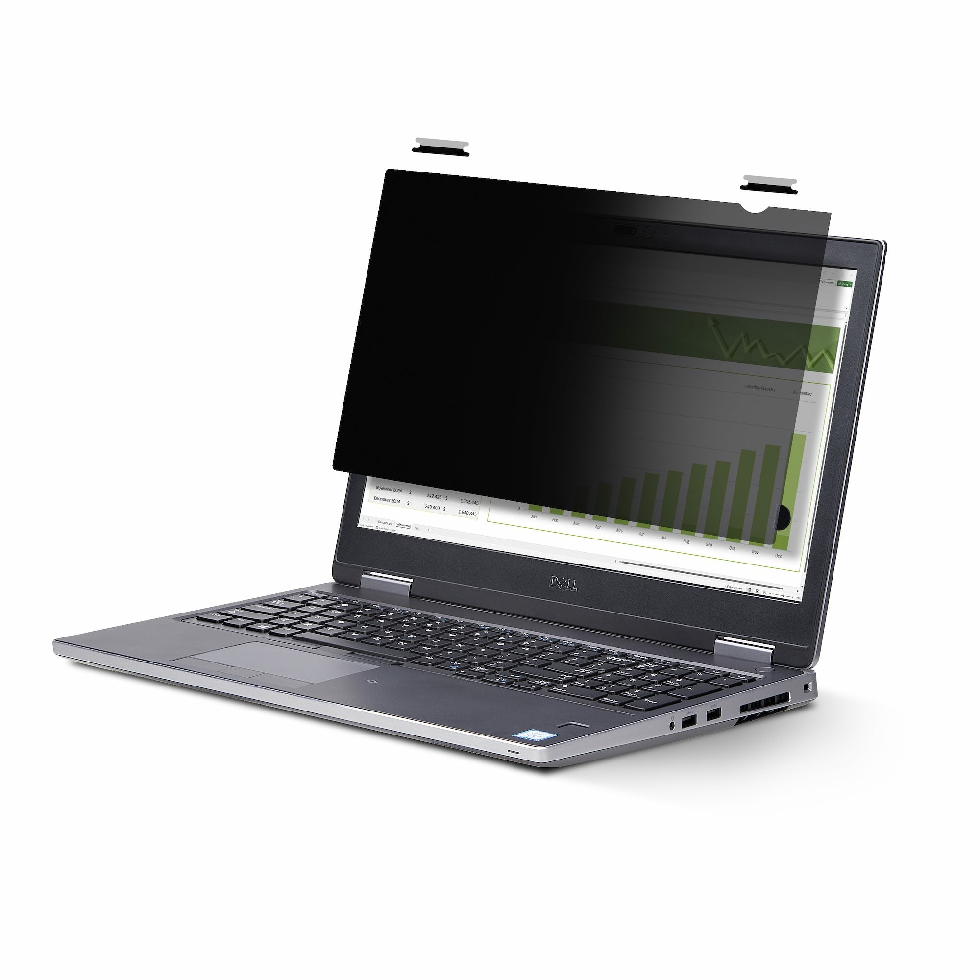 StarTech.com Filtre de Confidentialité pour Écran Tactile 16:10 de 14" - Filtre de confidentialité pour ordinateur portable - à double sens - adhésif, languettes de charnière, charnières à bascule - 14" - transparent
