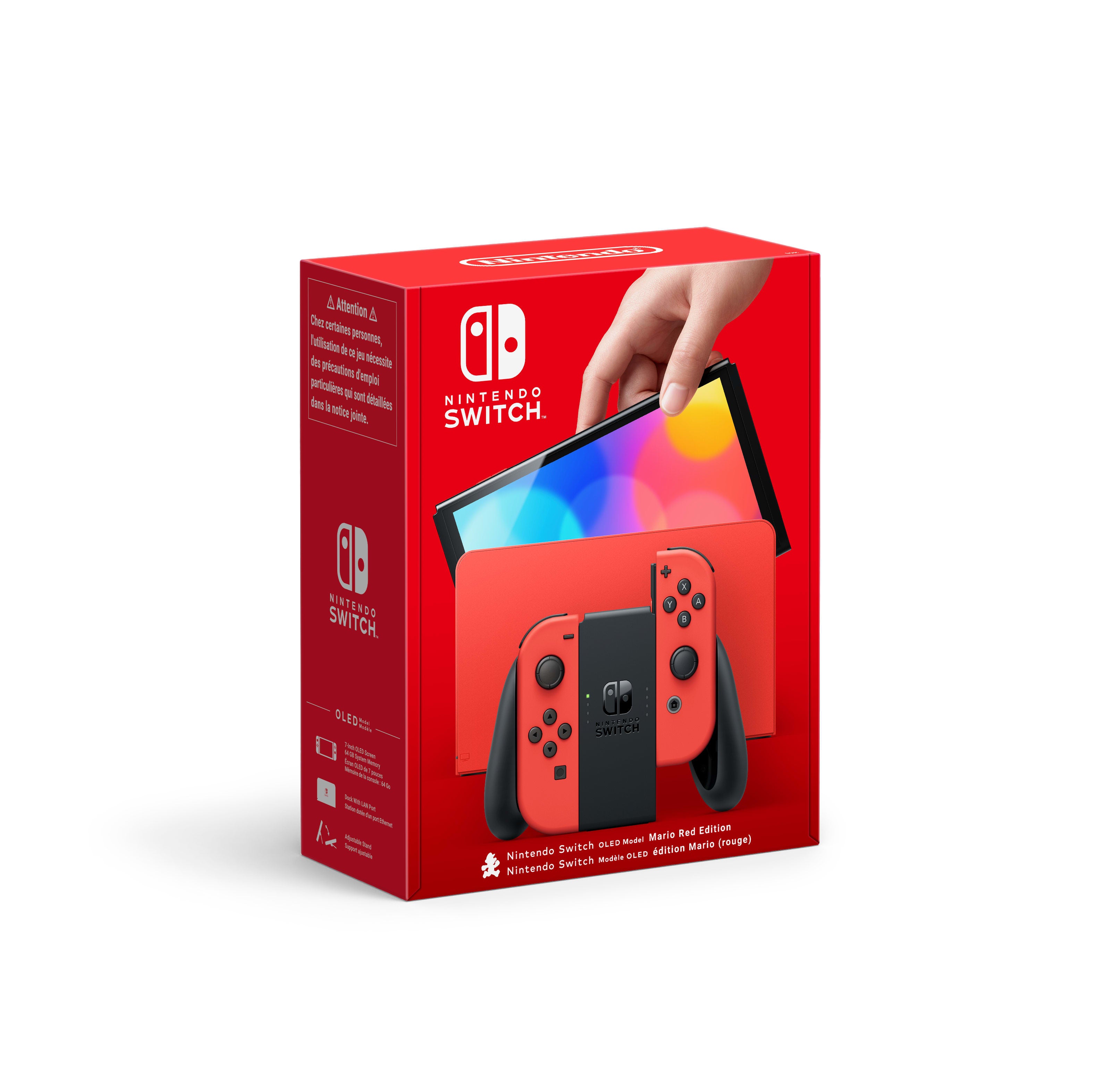 Nintendo Switch OLED Nintendo ED MARIO Rouge