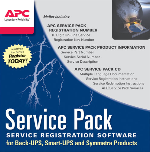 APC Extended Warranty Service Pack - Support technique - support téléphonique - 1 année - 24x7 - pour P/N: BGM1500, BGM1500B, BV1000, BV800, BVN650M1, BVN650M1-CA, BVN900M1, BVN900M1-CA