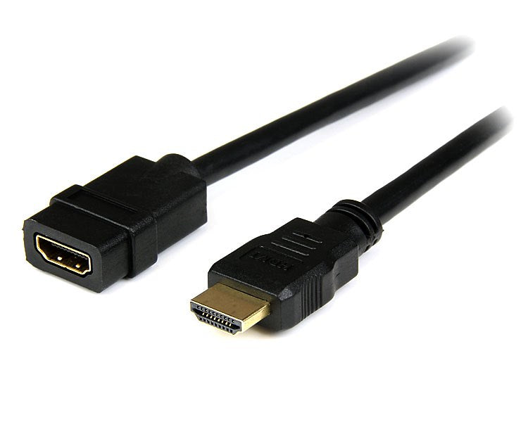 Câble HDMI Startech HDEXT2M              Noir (2 m)