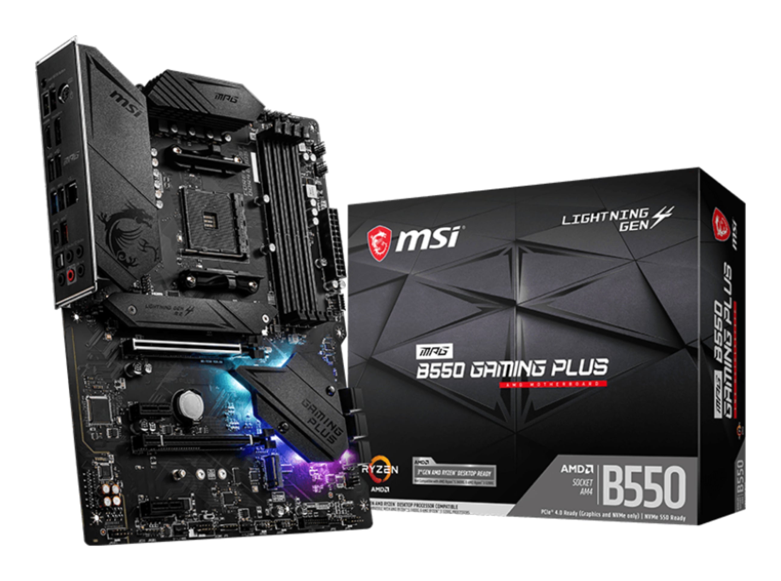 Carte Mère MSI MPG B550 Gaming Plus (AM4)