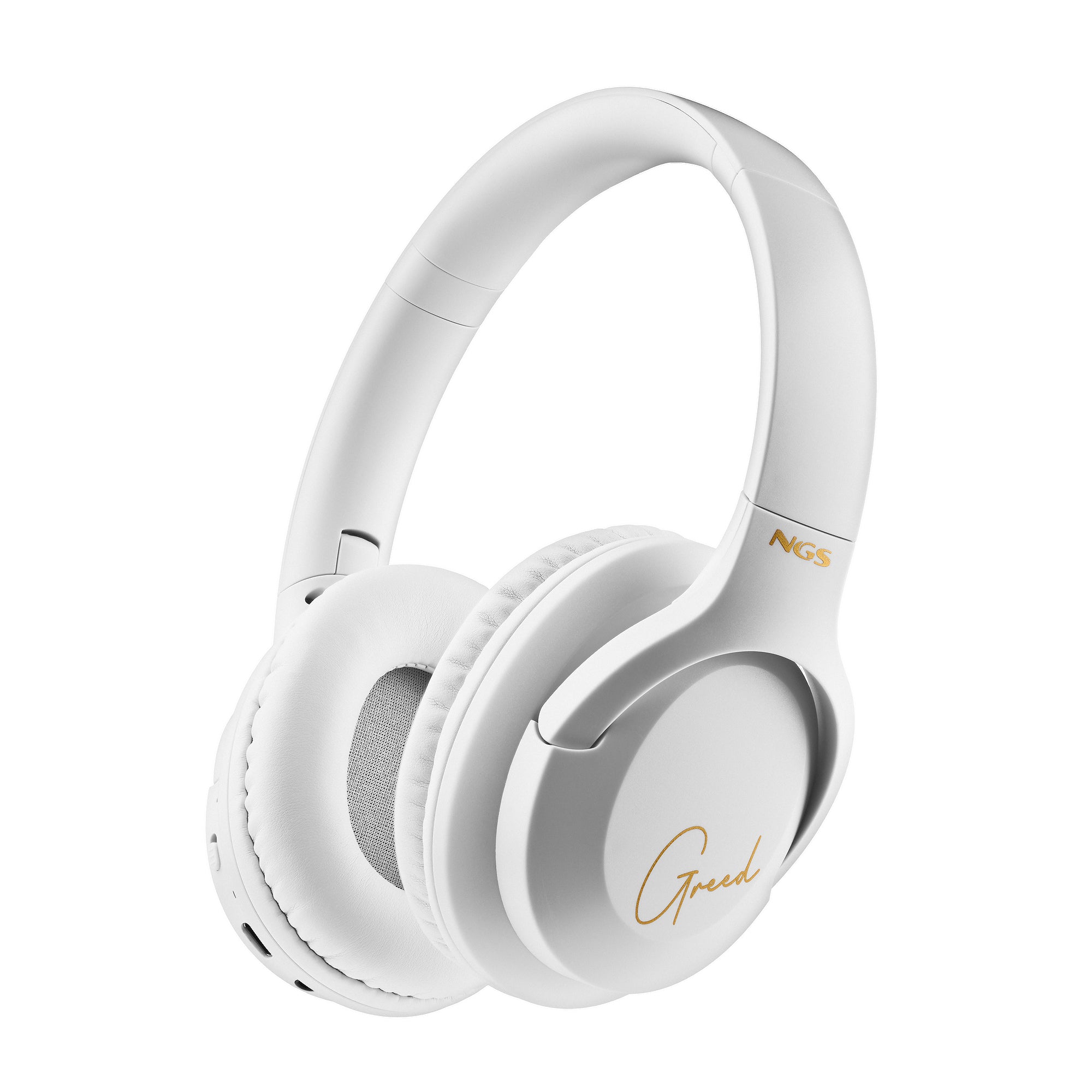 Casques Bluetooth avec Microphone NGS ARTICAGREEDWHITE Blanc