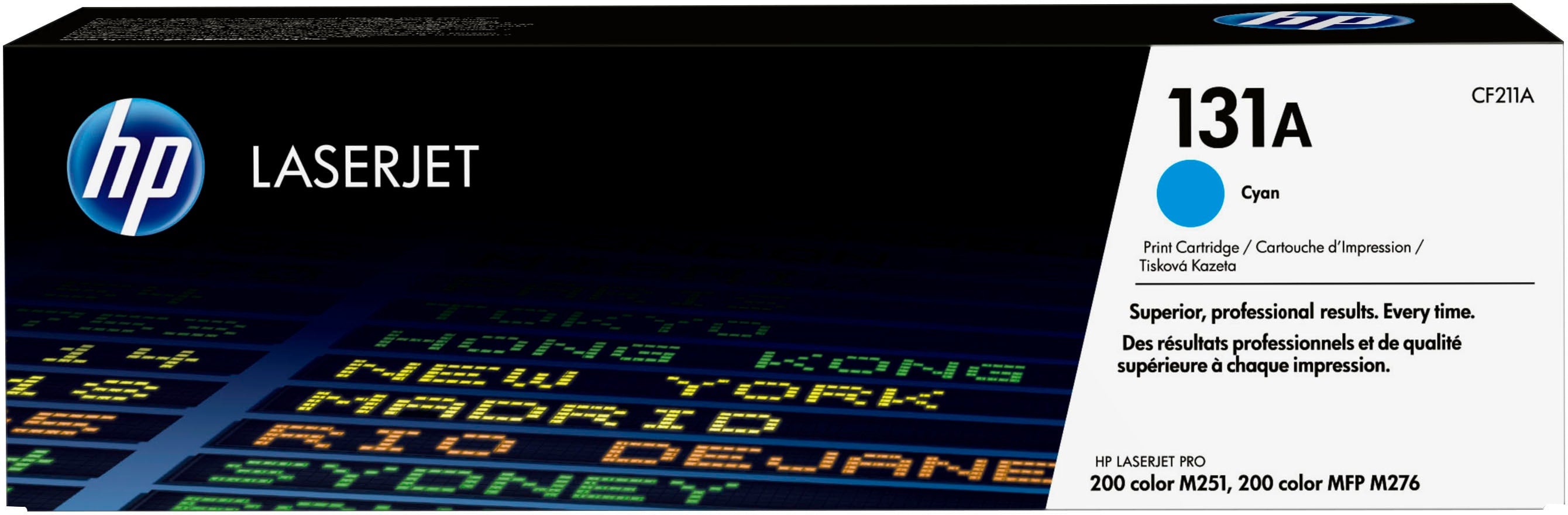 HP 131A - Cyan - original - LaserJet - cartouche de toner (CF211A) - pour LaserJet Pro 200 M251n, 200 M251nw, 200 M276nw, MFP M276n, MFP M276nw