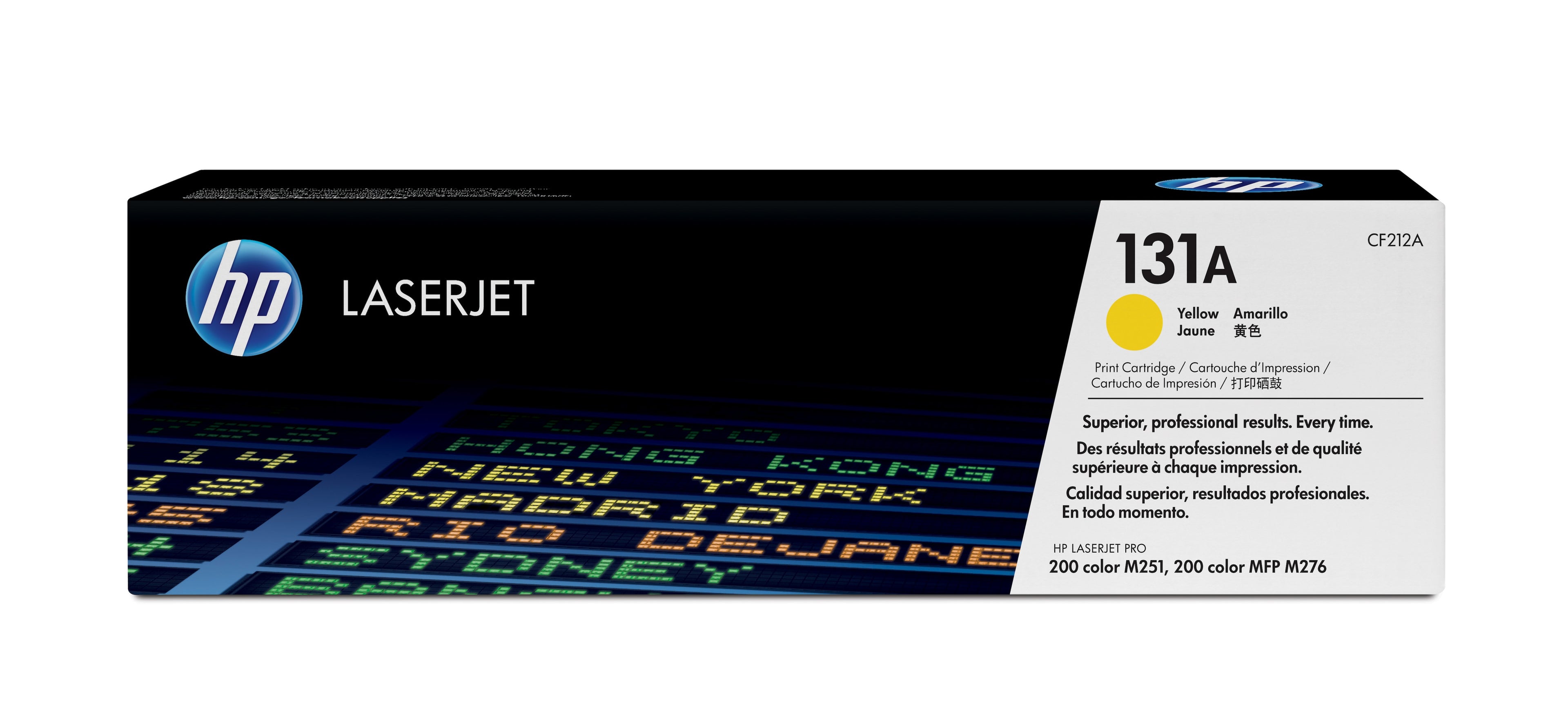 HP 131A - Jaune - original - LaserJet - cartouche de toner (CF212A) - pour LaserJet Pro 200 M251n, 200 M251nw, 200 M276nw, MFP M276n, MFP M276nw