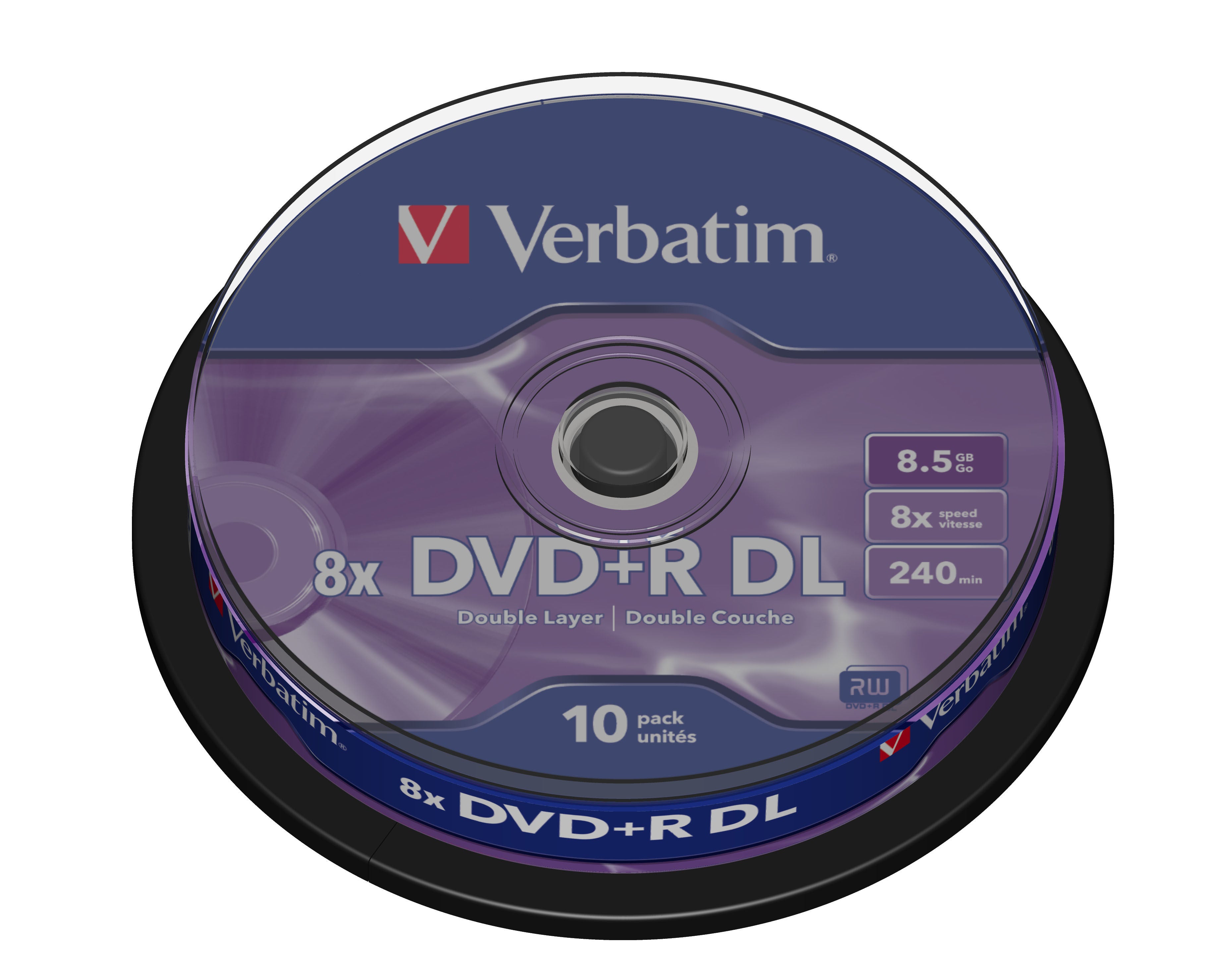 DVD+R Verbatim VB-DPD55S1 8,5 GB 8x
