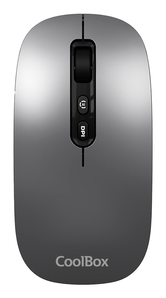 Souris sans-fil CoolBox Ratón W02-IA Blanc Gris 1600 dpi