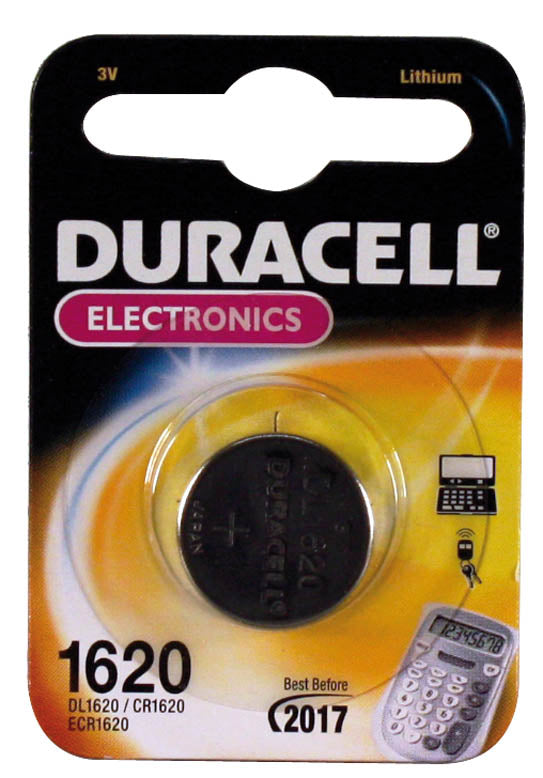 Pile Bouton au Lithium DURACELL DL1620 3 V (10 Unités)