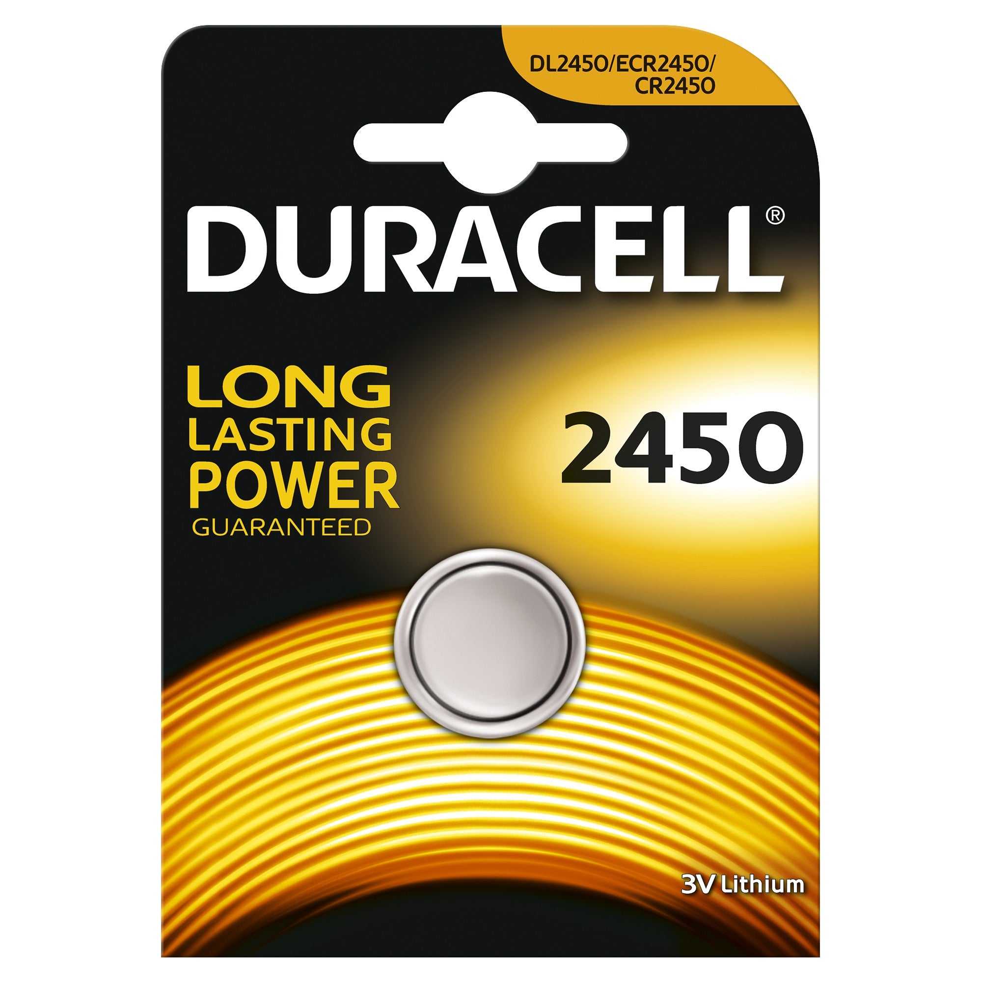 Pile Bouton au Lithium DURACELL Duracell 2450 3 V