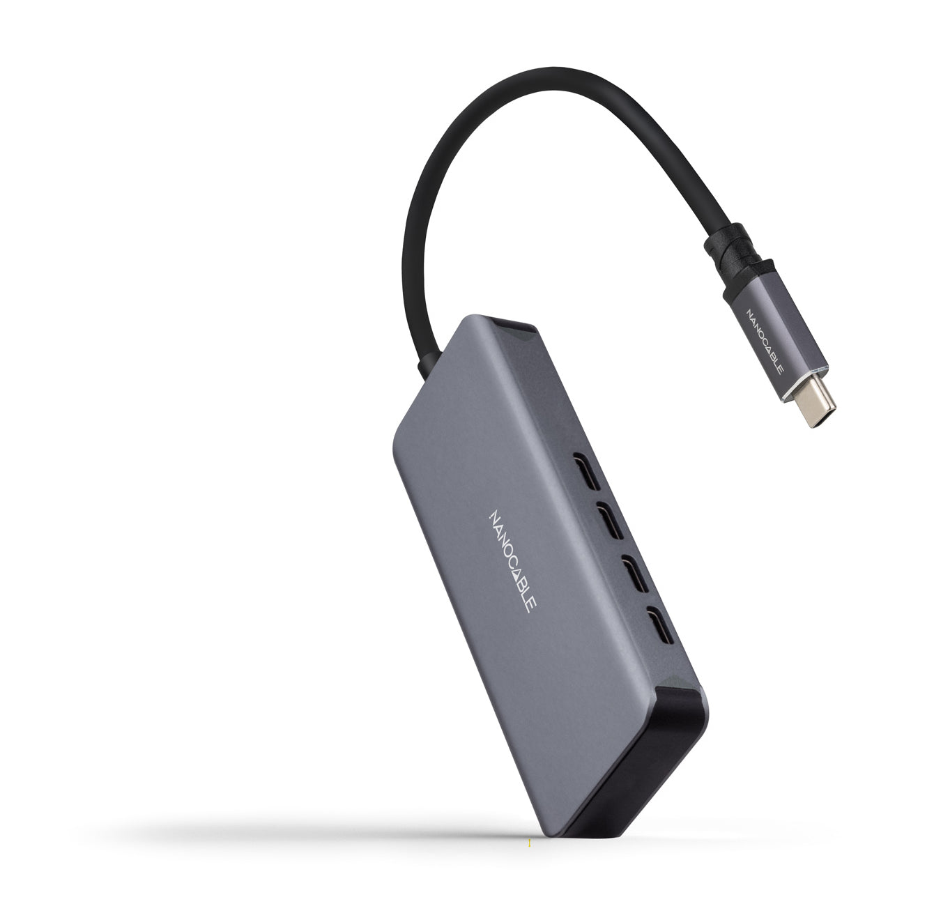 Hub USB NANOCABLE 10.16.4504 Gris