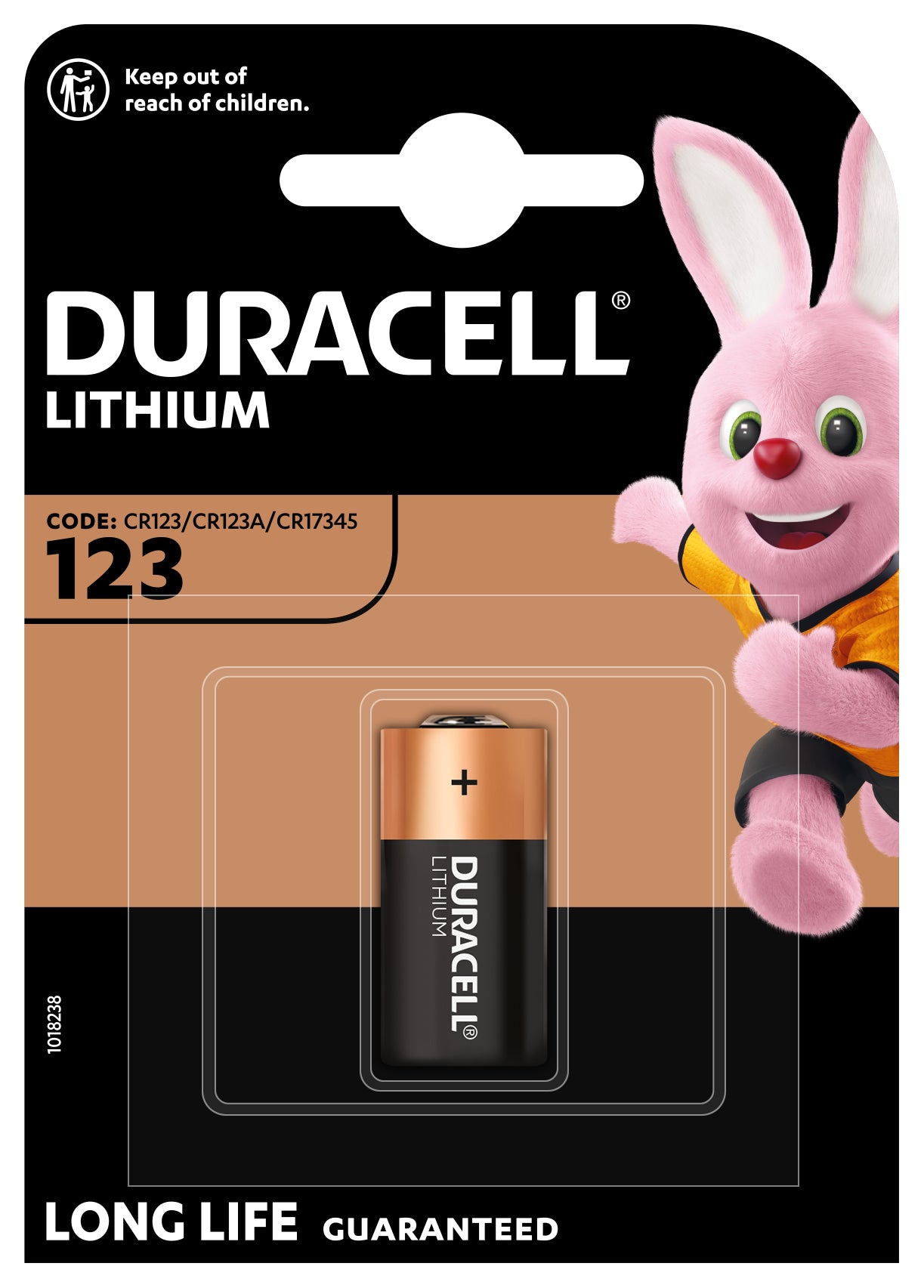 Batteries DURACELL DRB123A CR123A 3 V