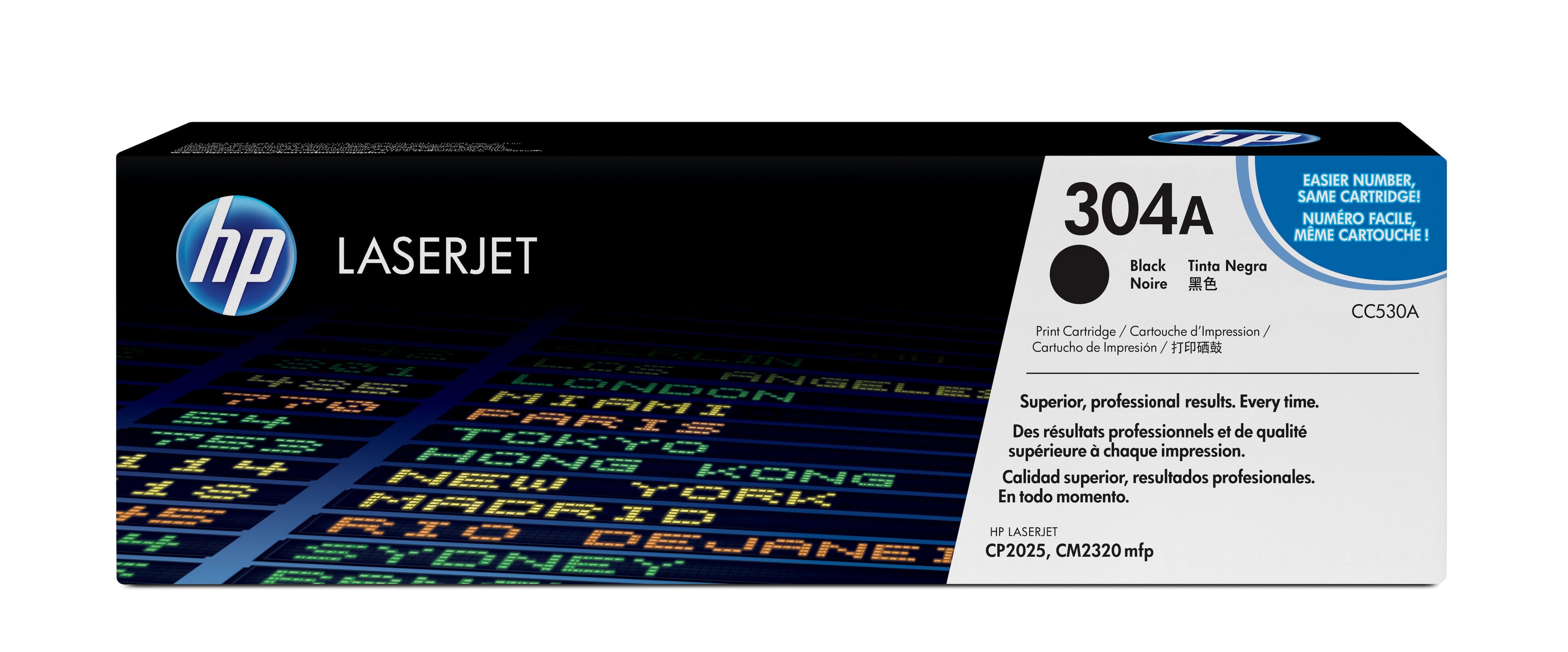 Toner original HP 304A Noir