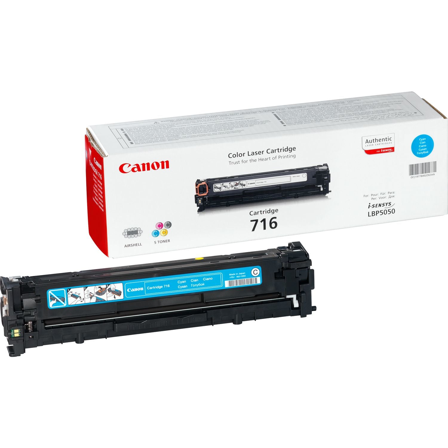 Toner CRG 716 Cyan - 1979B002