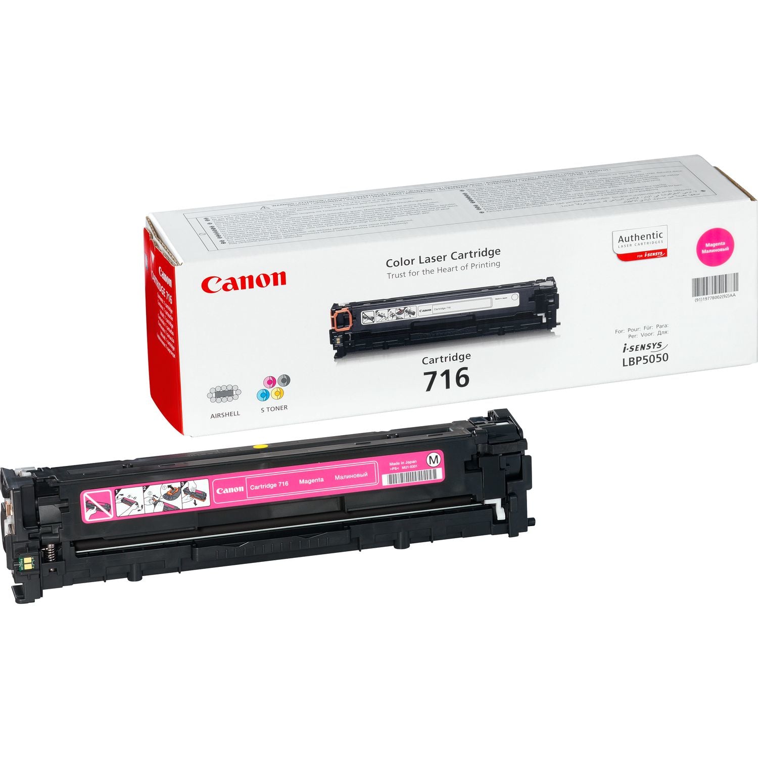 Toner CRG 716 Magenta - 1978B002