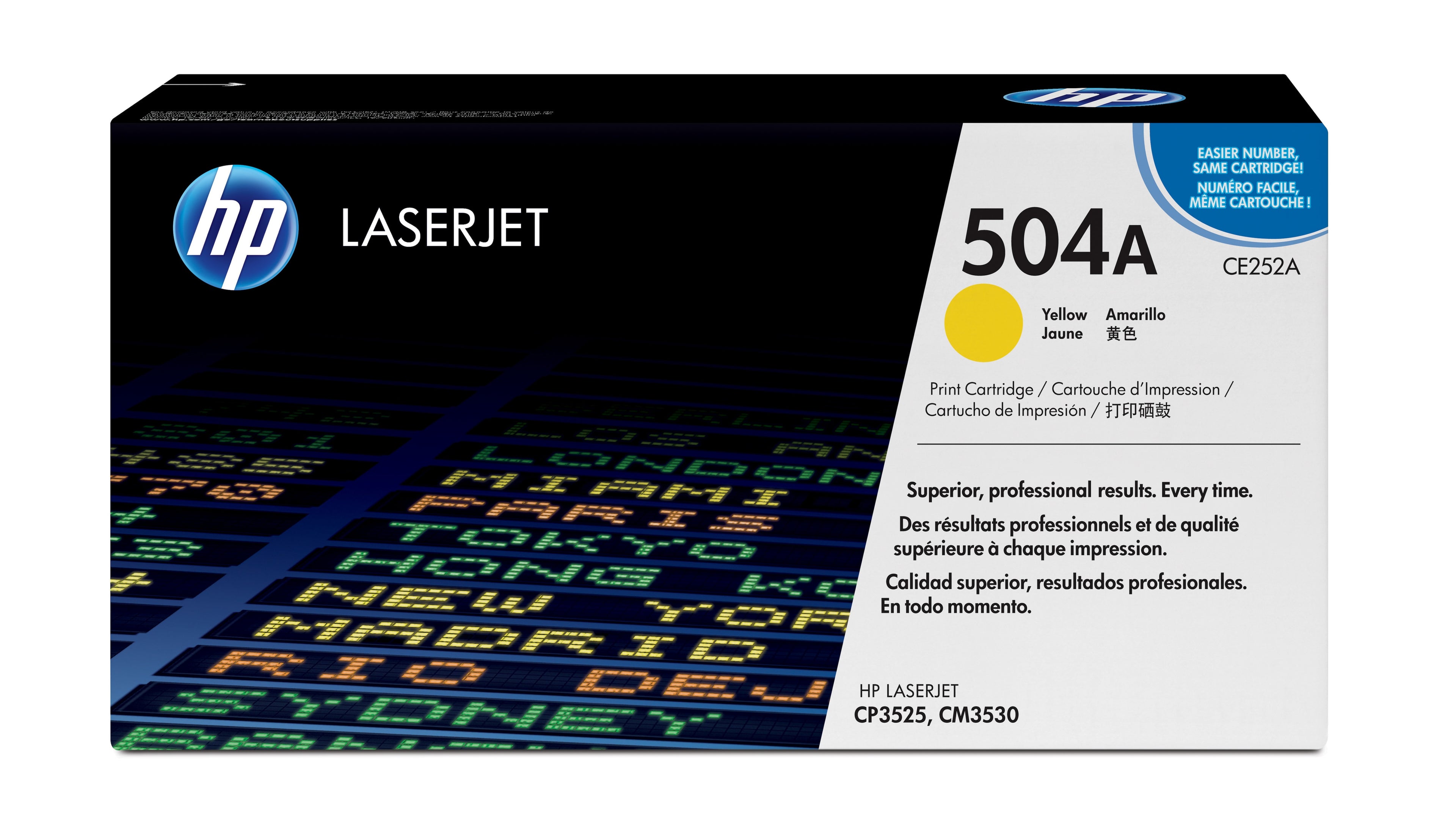 Toner HP 504A Jaune